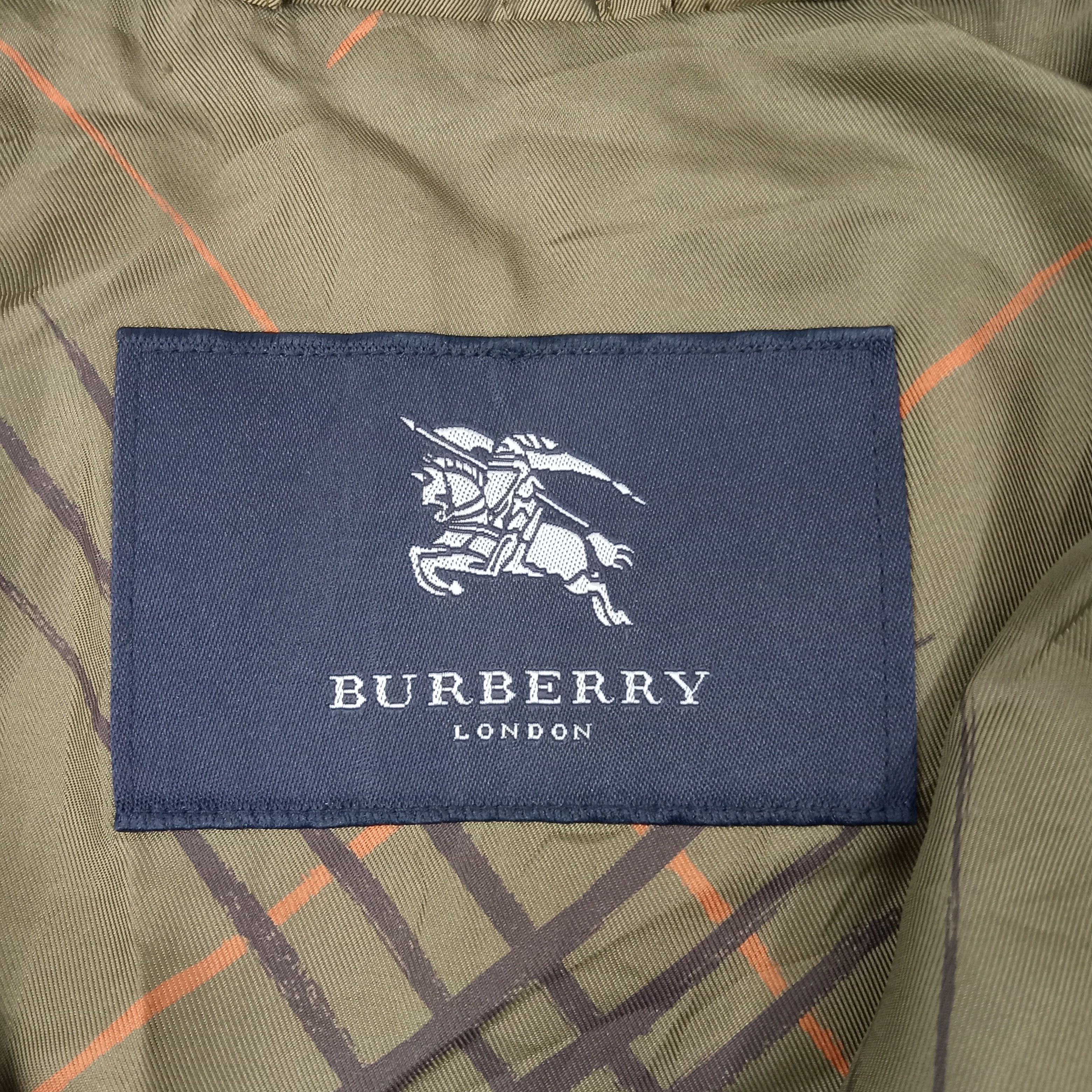 Burberry Burberry London Designer Logo Jacket C260N6 Size US S / EU 44-46 / 1 - 6 Thumbnail