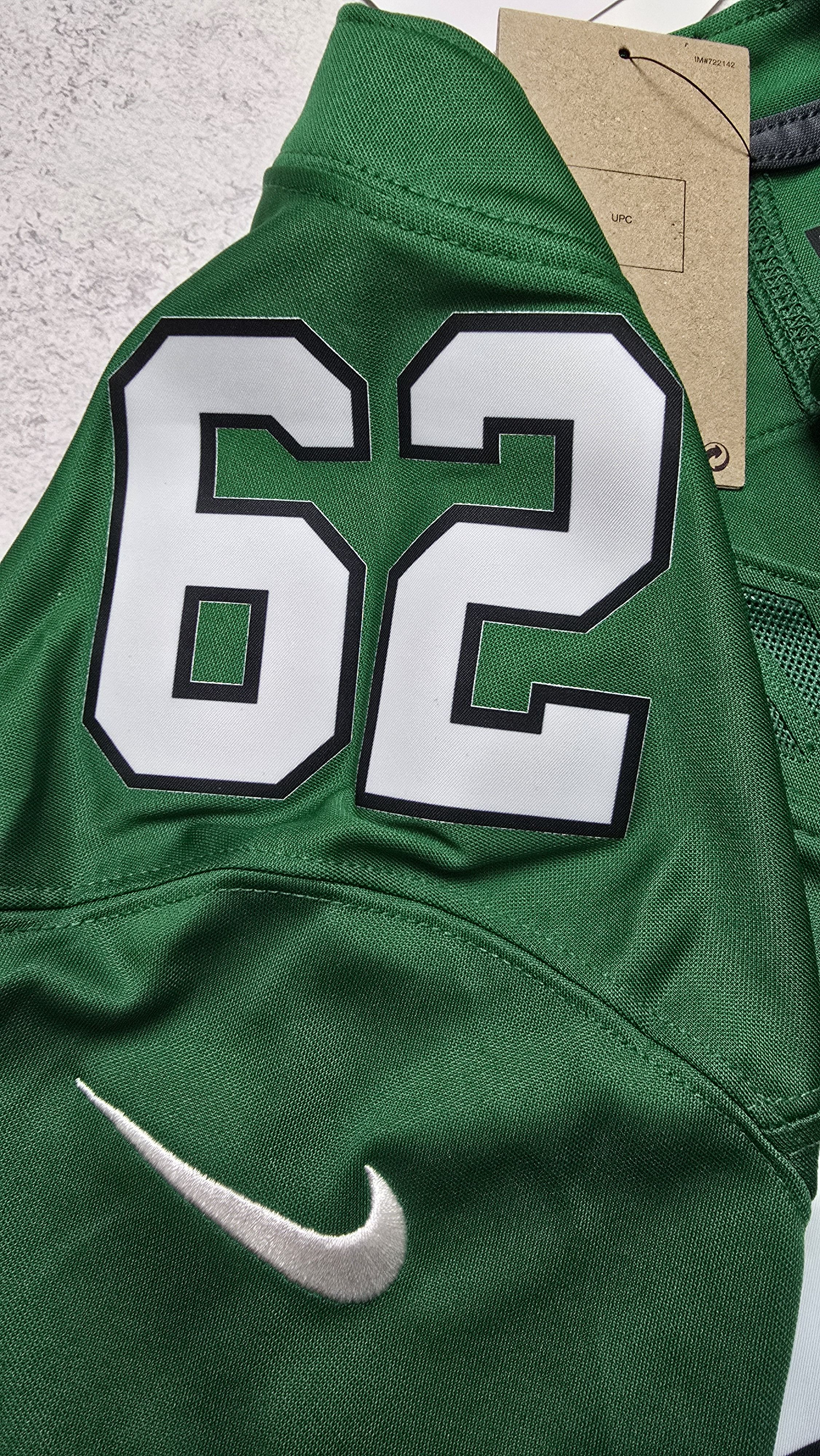 Nike Jason Kelce Philadelphia Eagles FUSE Limited Jersey Kelly Size US L / EU 52-54 / 3 - 8 Thumbnail