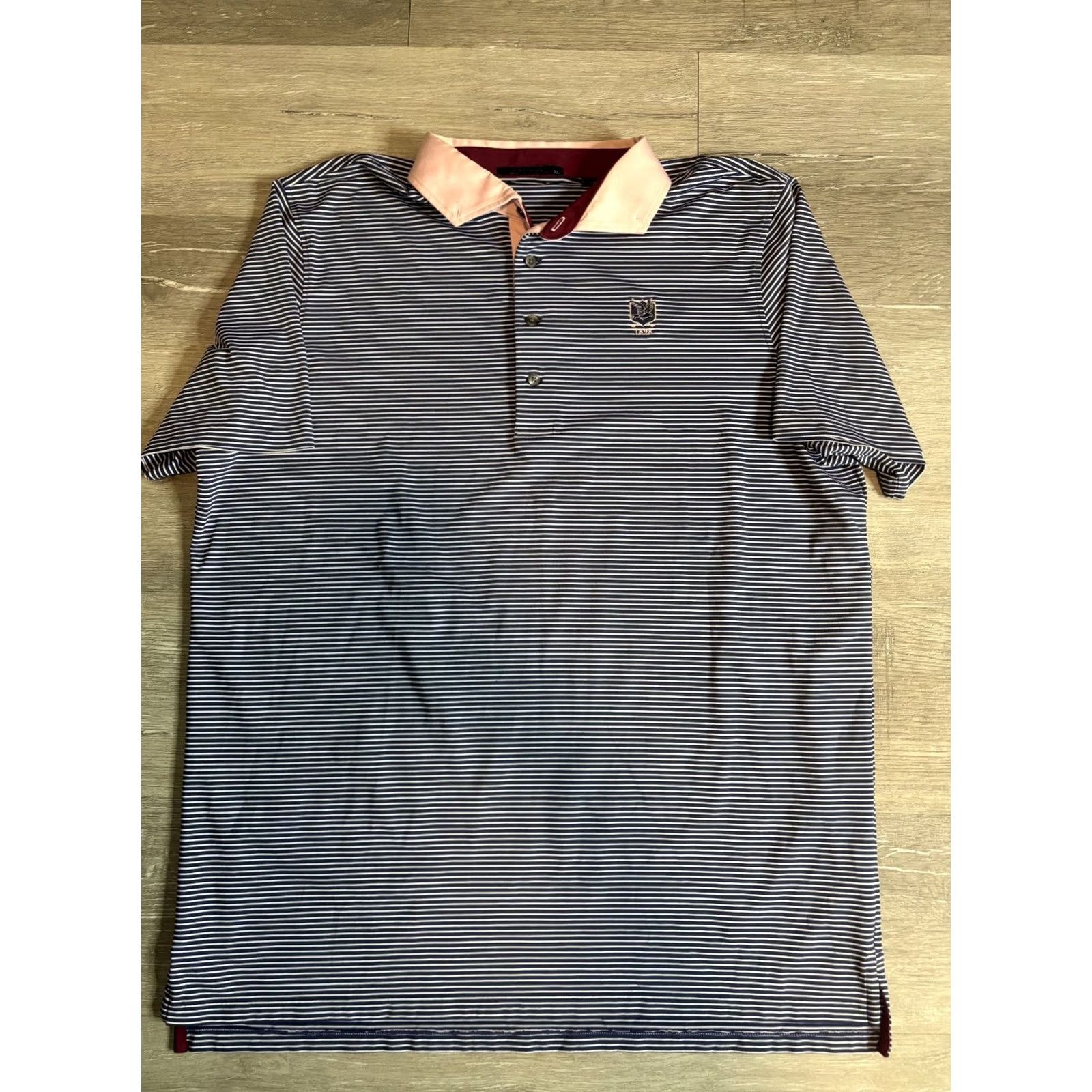 Vintage Greyson Polo Shirt Mens XL Striped Golf Performance Short Sleeve Shirt Size US XL / EU 56 / 4 - 4 Thumbnail