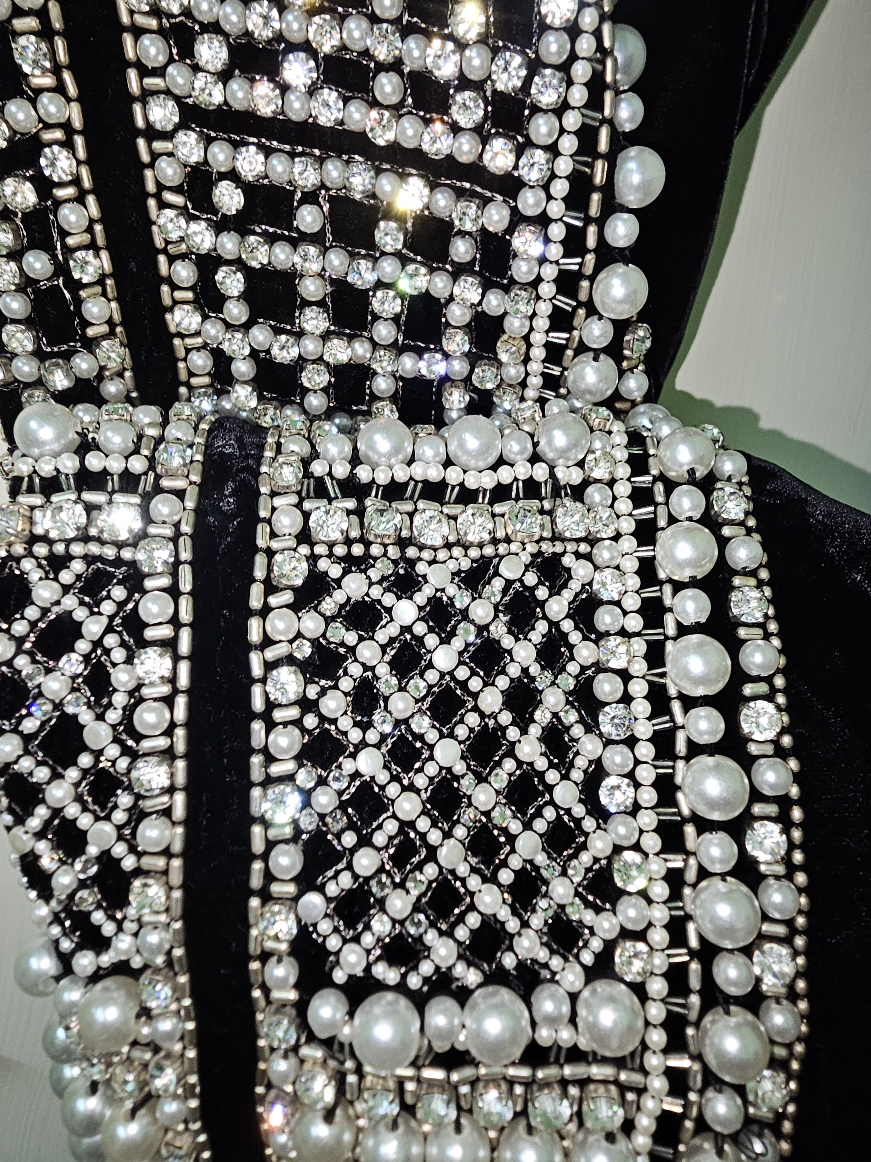 Balmain Balmain super rare 12FW baroque pearl embellished pants Size 30" / US 8 / IT 44 - 7 Thumbnail