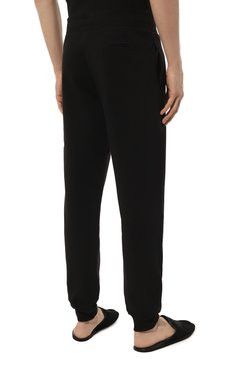 Moschino o1y0225 Logo Jogger & Sweatpant in Black Size US 28 / EU 44 - 3 Thumbnail