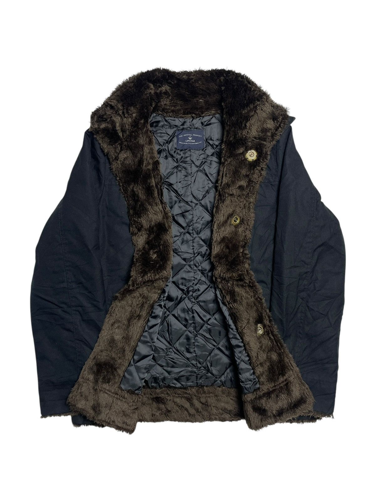 If Six Was Nine 2000’s Lipstar - Vkei Style Trim Fur Jacket Size US M / EU 48-50 / 2 - 2 Thumbnail