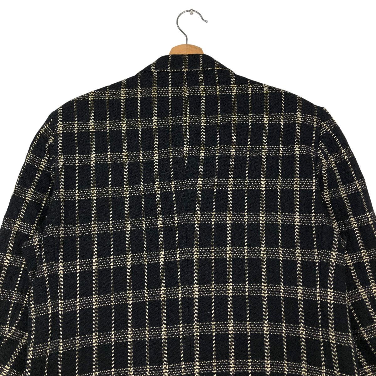 Yohji Yamamoto 🔥VINTAGE YOHJI YAMAMOTO Y’S DOUBLE BREAST JACKET TARTAN Size US S / EU 44-46 / 1 - 9 Thumbnail