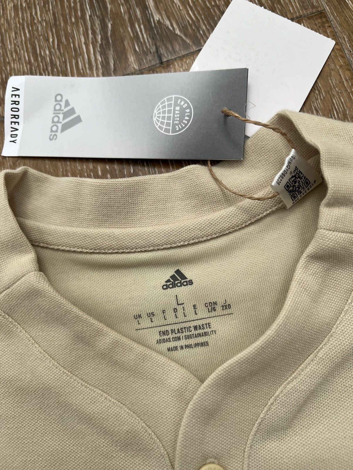 Adidas Adidas LA Football Club Aeroready henley polo shirt Size US L / EU 52-54 / 3 - 3 Thumbnail