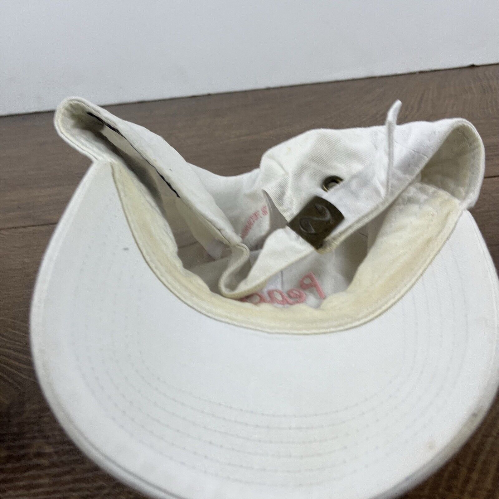 Other Peachy Hat Peach Adjustable Hat White Adjustable Hat White A Size ONE SIZE - 16 Thumbnail