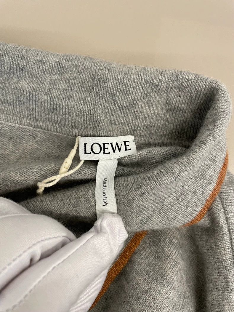 Loewe LOEWE Gray cashmere knit sweater Size US M / EU 48-50 / 2 - 3 Thumbnail