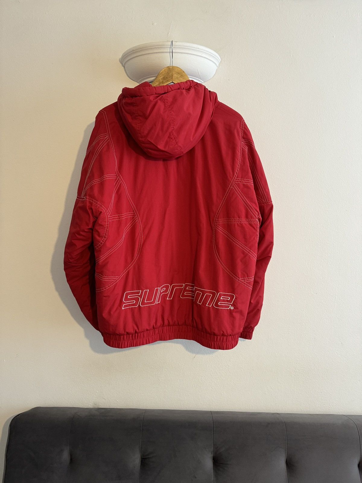 Supreme Supreme Contrast Stitch Puffer Jacket Size US XL / EU 56 / 4 - 2 Thumbnail