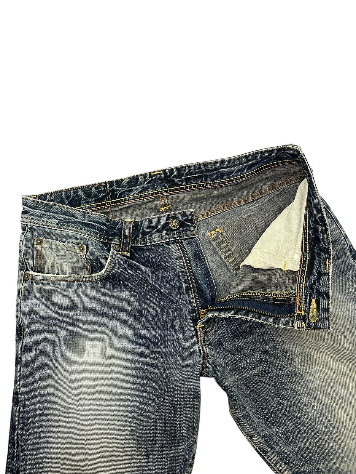 Edwin Flare Jeans Edwin Japan Faded Boot Cut Chrome hearts 2🟦8 Size US 35 - 8 Thumbnail
