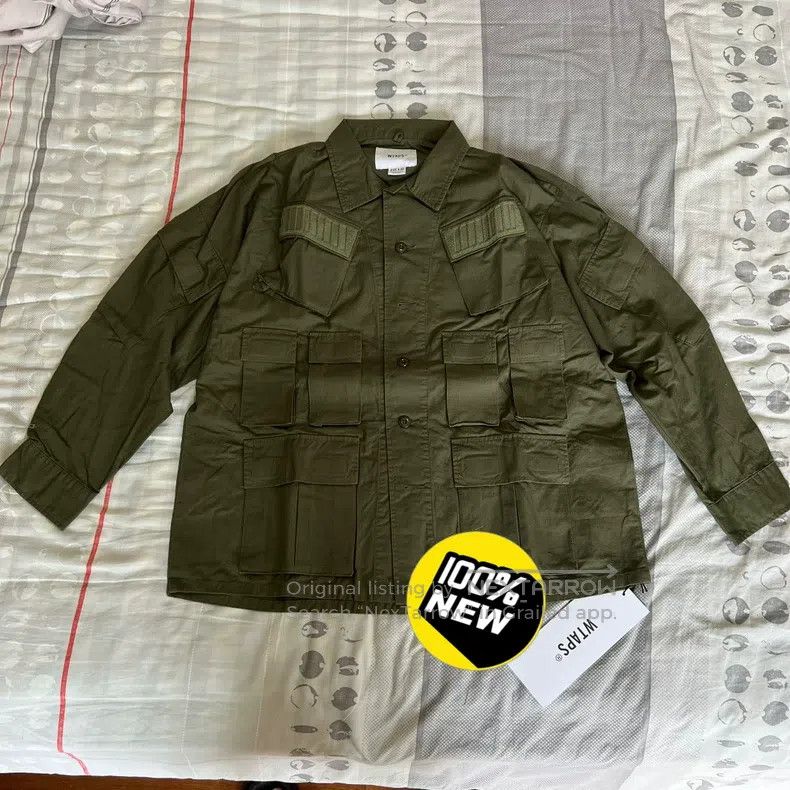 Wtaps WTAPS JUNGLE LS 02 SHIRT COPO TWILL URBAN CAMO 2016 | Grailed