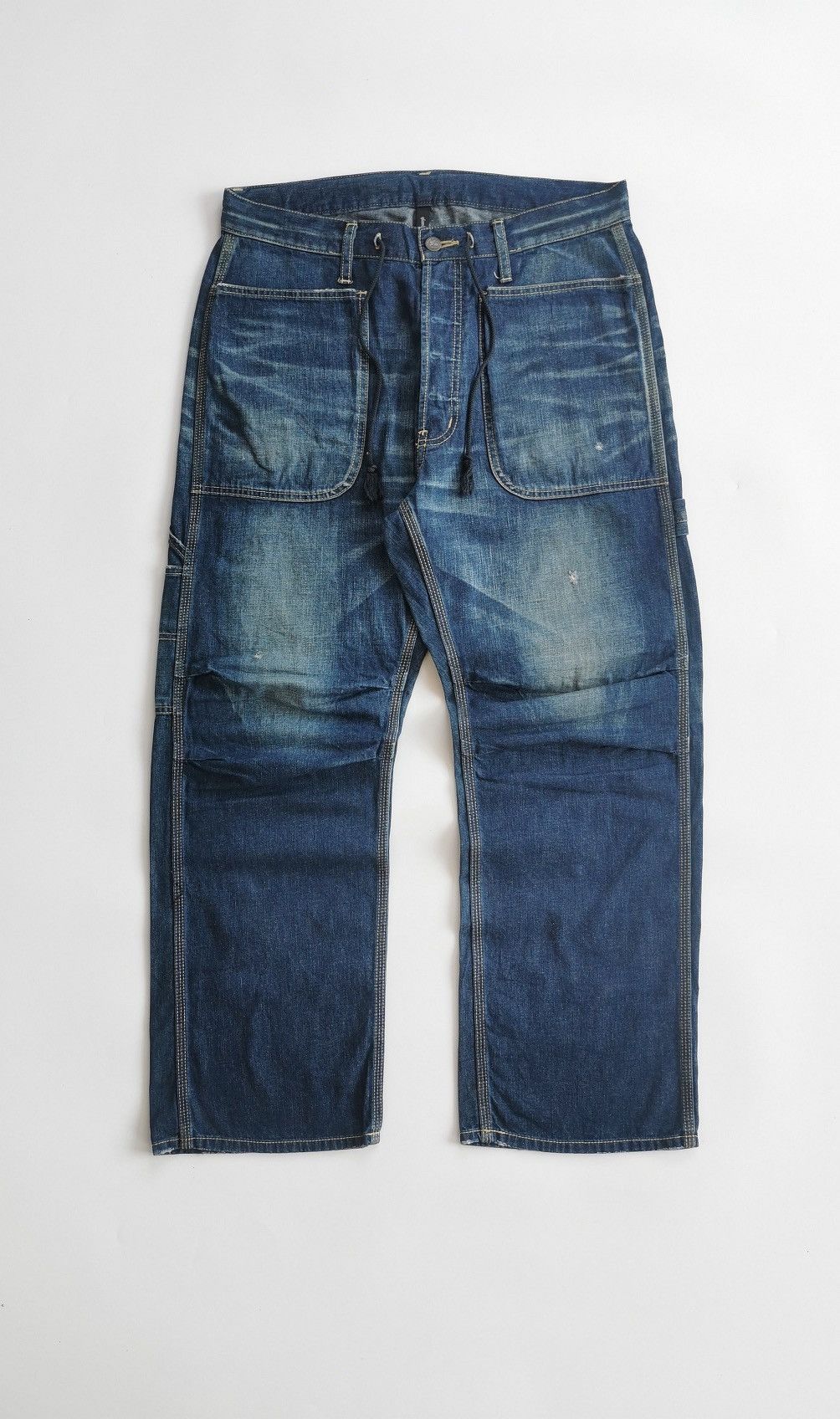 Hysteric Glamour Glamb Japan Laugh Valley Carpenter Ankle Denim Jeans Size US 32 / EU 48 - 4 Thumbnail