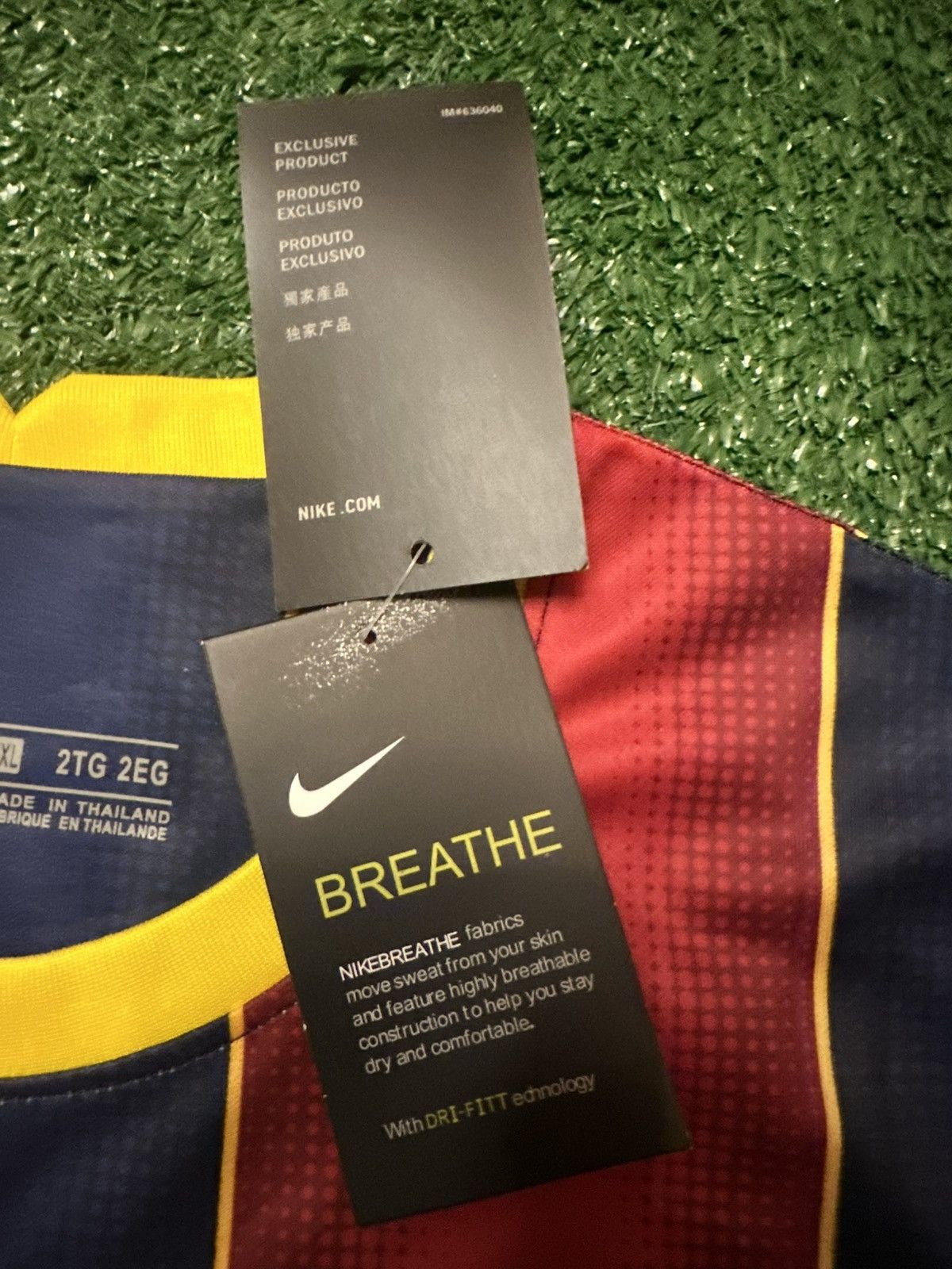 Nike Nike FC Barcelona 2020/21 Lionel Messi Home Football Jersey Size US XXL / EU 58 / 5 - 6 Thumbnail