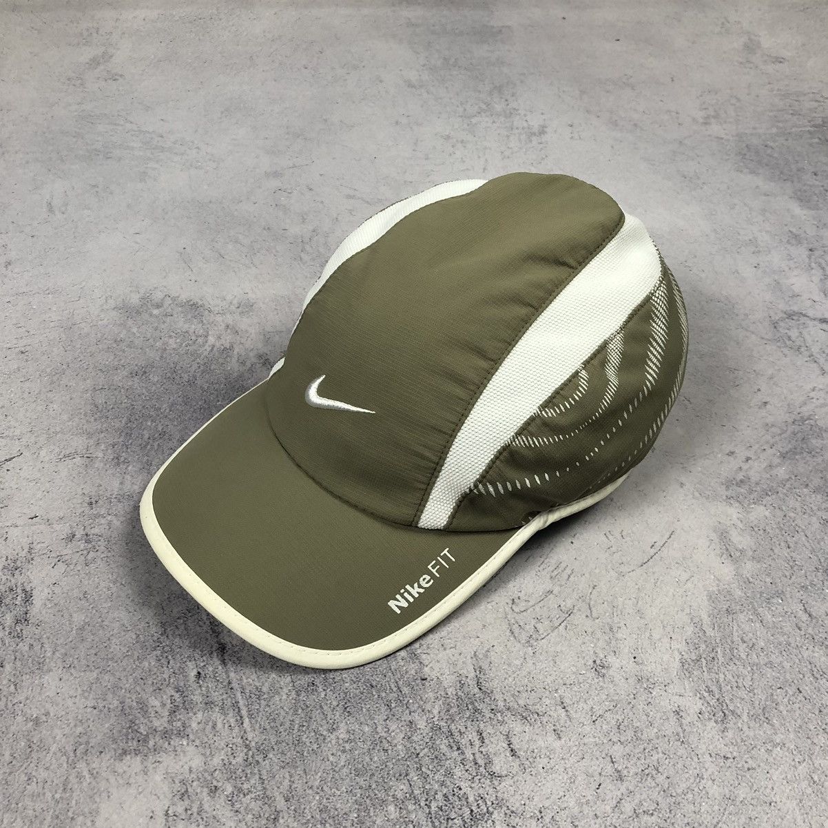 Nike × Vintage Vintage Nike TN swoosh rare cyber cap 90’s Size ONE SIZE - 1 Thumbnail