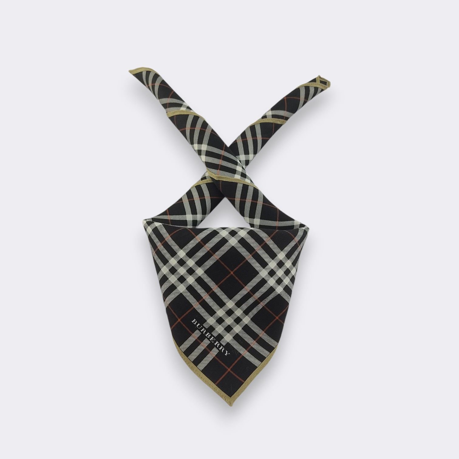 Burberry Vintage Burberry Handkerchief Neckerchief Bandana H205M Size ONE SIZE - 1 Thumbnail