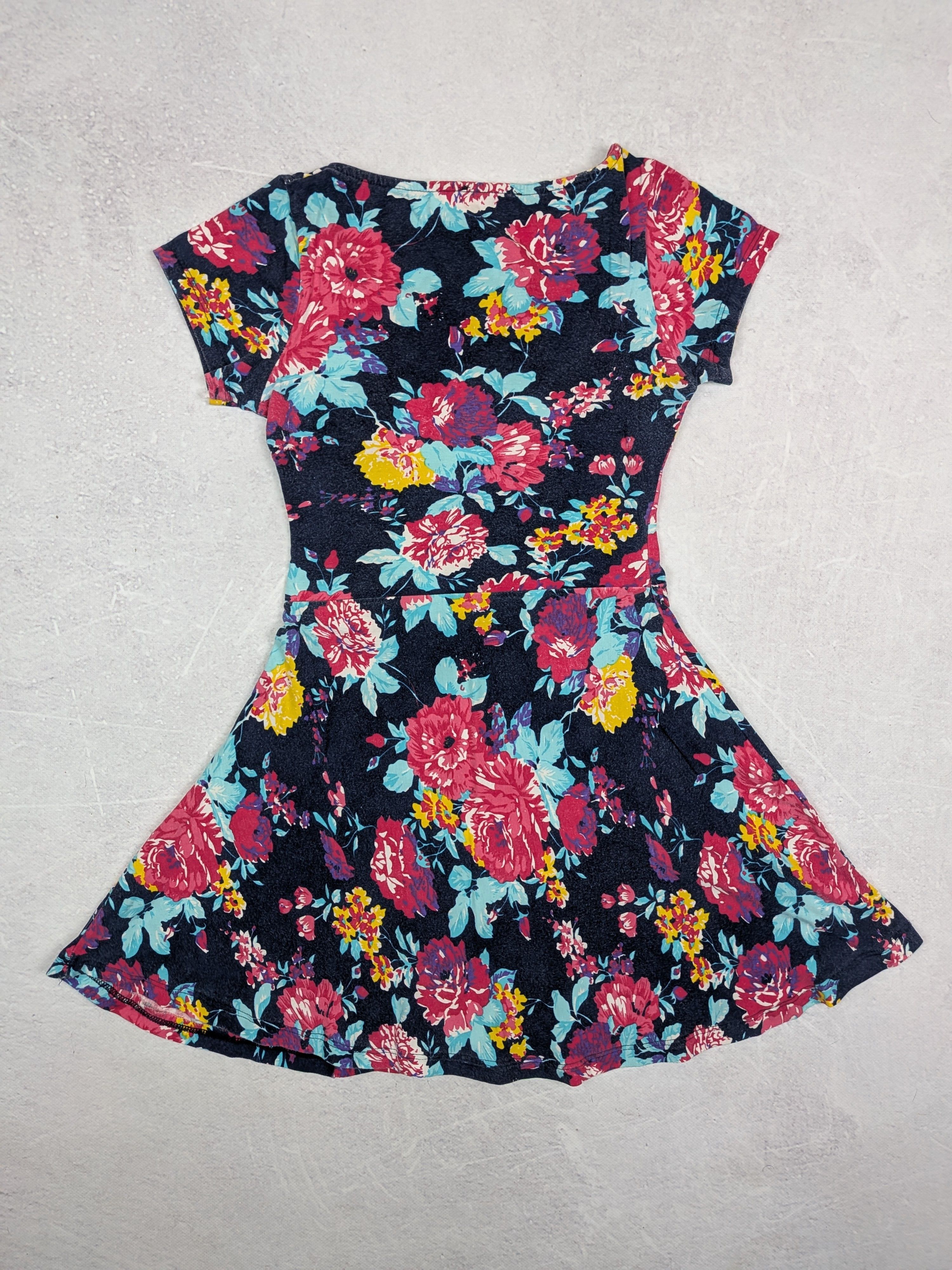 Other L.C.N. Angel Multicolor Floral Print Mini Dress Size S Size S / US 4 / IT 40 - 2 Thumbnail