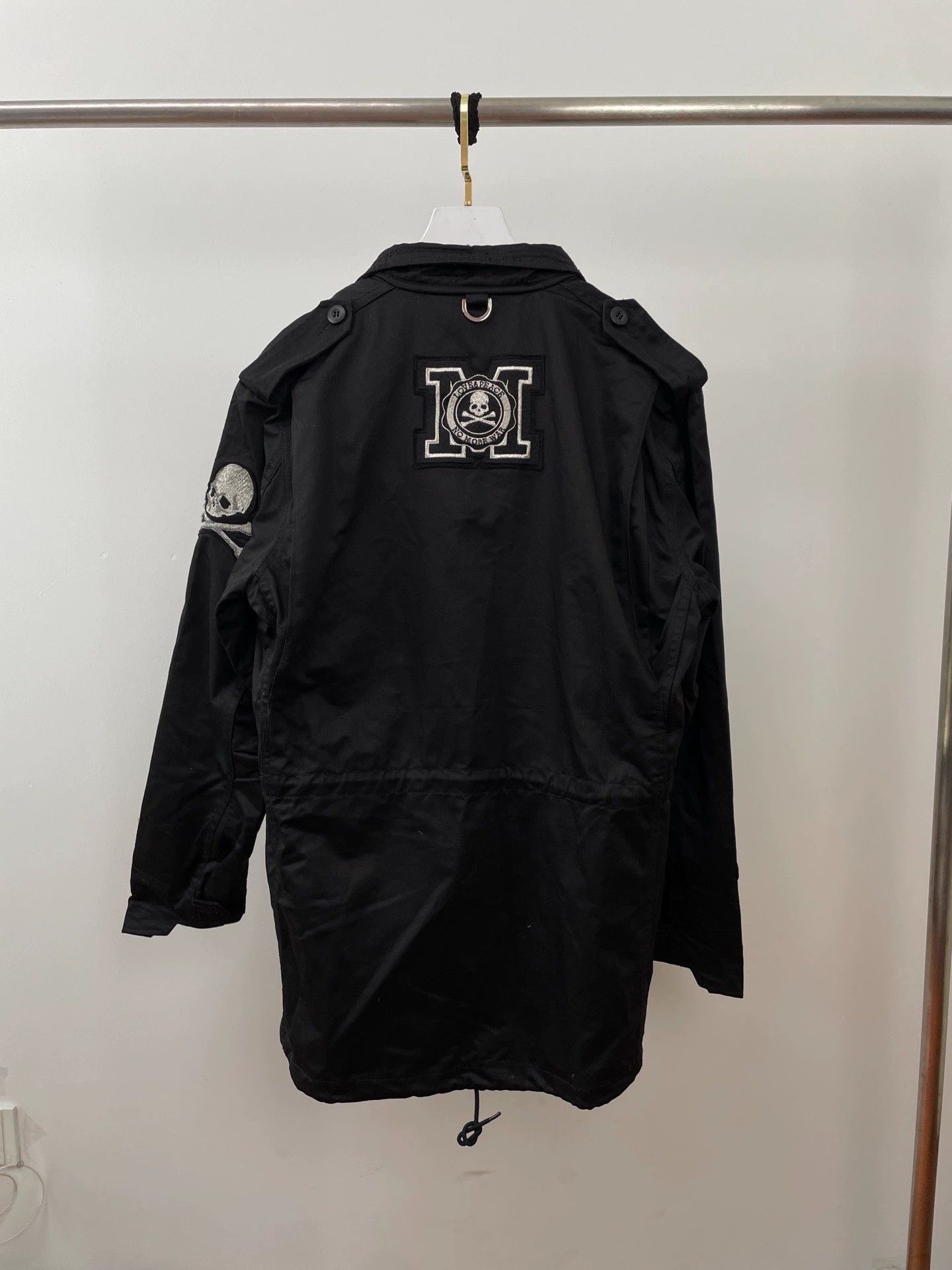 Mastermind Japan Alpha x Mastermind M65 Jacket Skull Black L Size US L / EU 52-54 / 3 - 2 Thumbnail