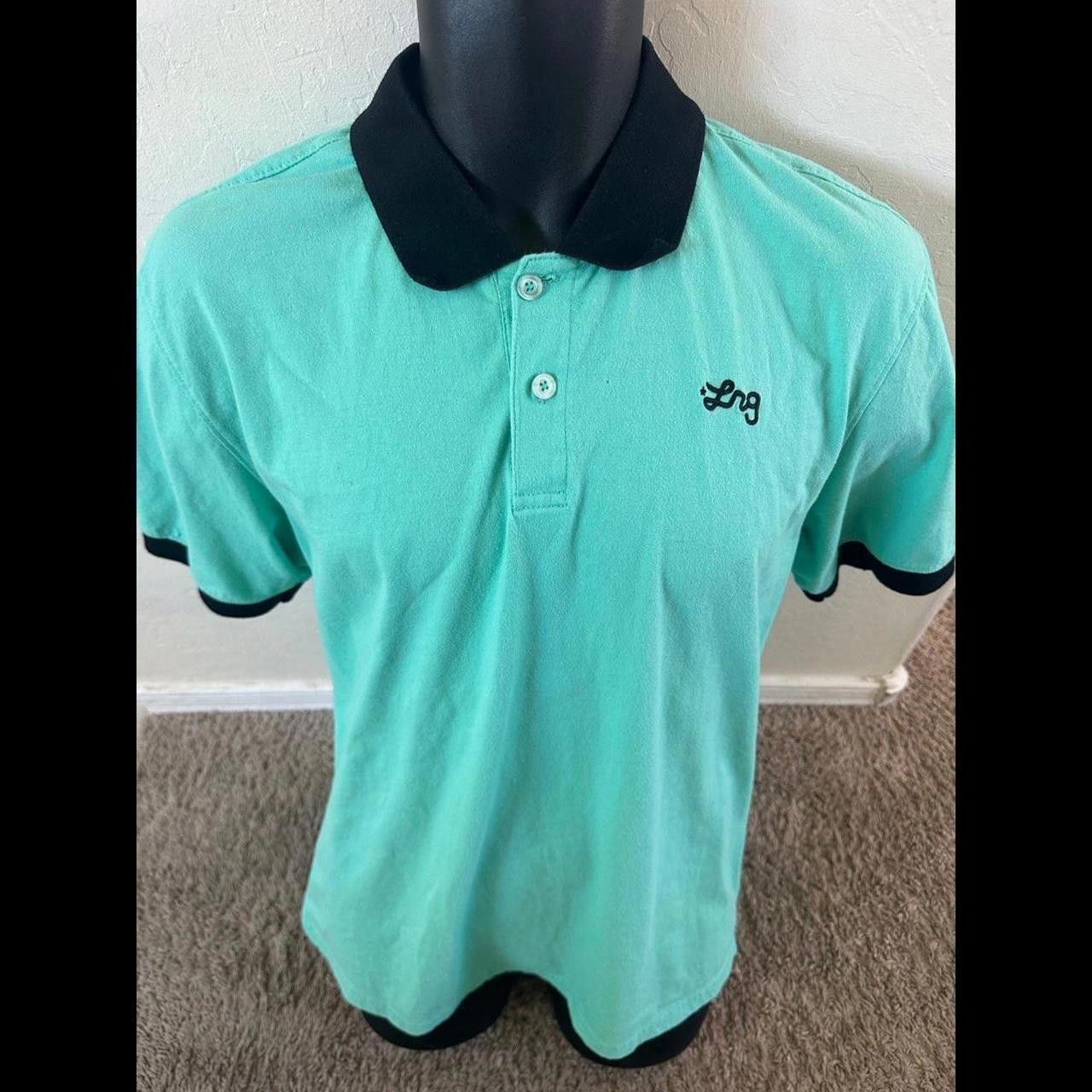 Designer Mens Lrg Mint Color Polo Size US L / EU 52-54 / 3 - 1 Thumbnail