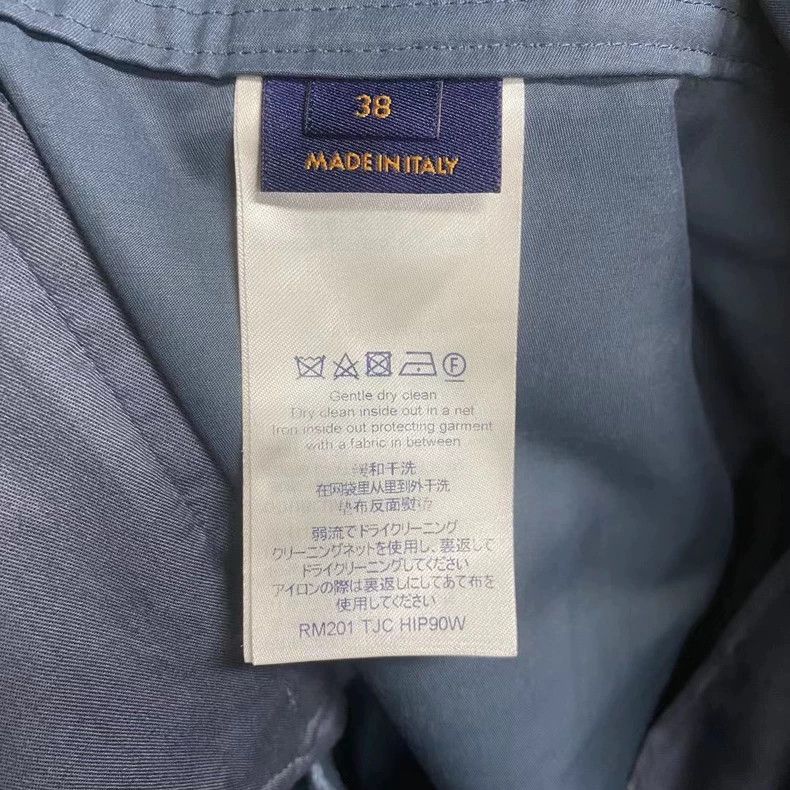 Louis Vuitton louis vuitton Blue strap design logo overalls pants 2502-Ne Size US 38 / EU 54 - 3 Thumbnail