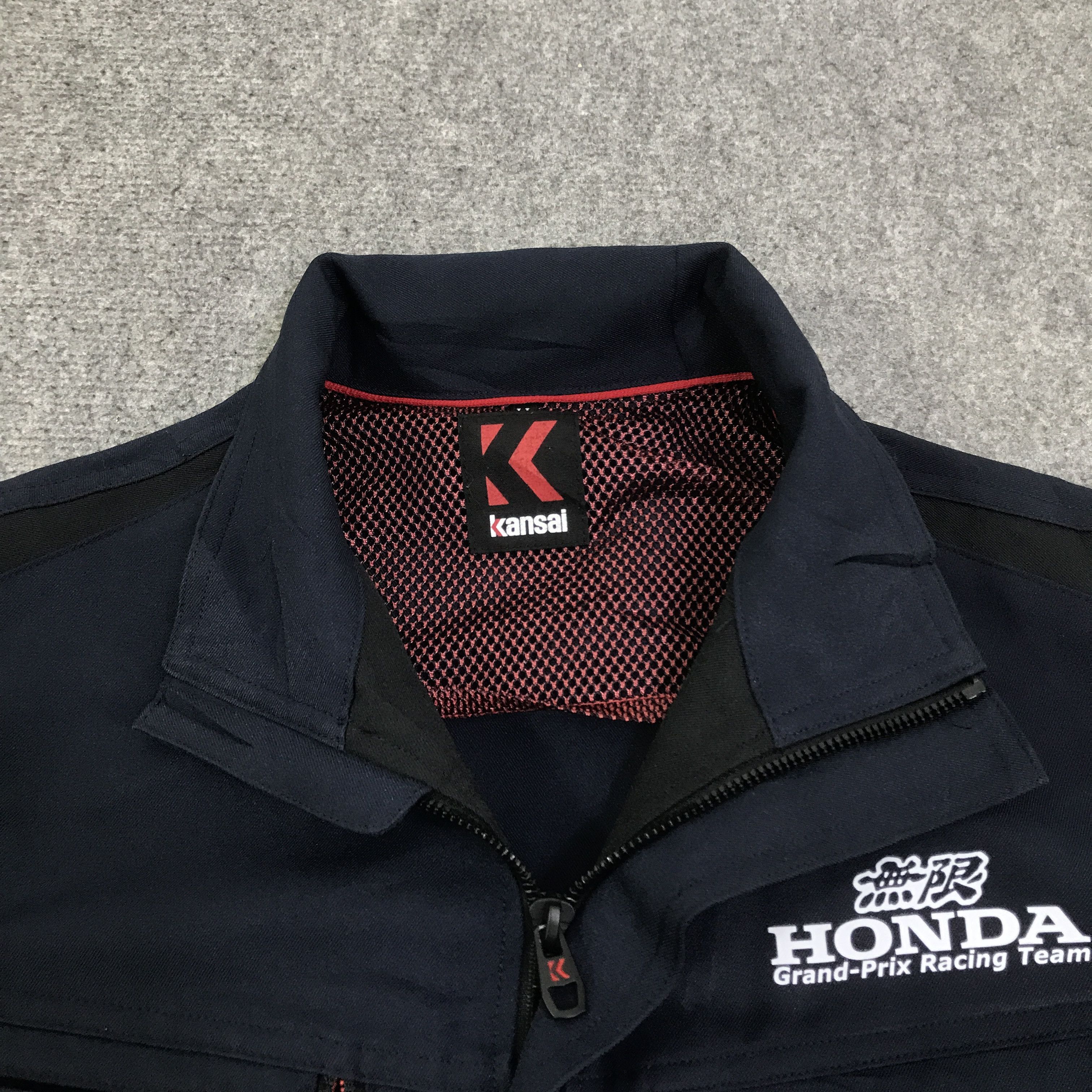 Japanese Brand Vtg Honda grand-prix racing team Work cuatom jacket K125B7 Size US L / EU 52-54 / 3 - 5 Thumbnail