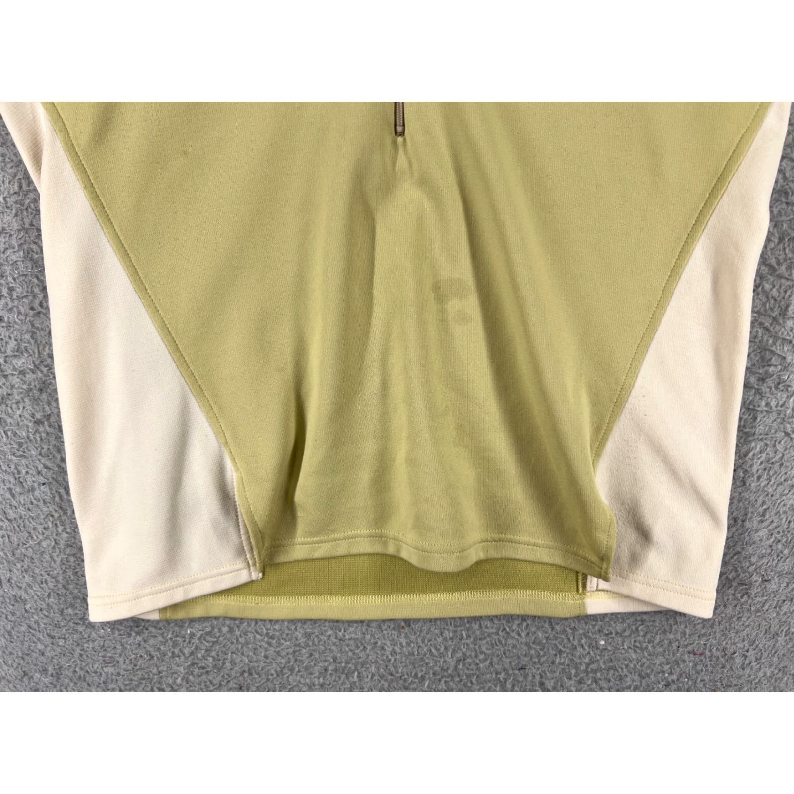 Patagonia Patagonia Sweater Womens Small Yellow 1/4 Zip Mock Neck Polyester Knit Pullover Casual Fall Winter Womens Size S / US 4 / IT 40 - 7 Thumbnail