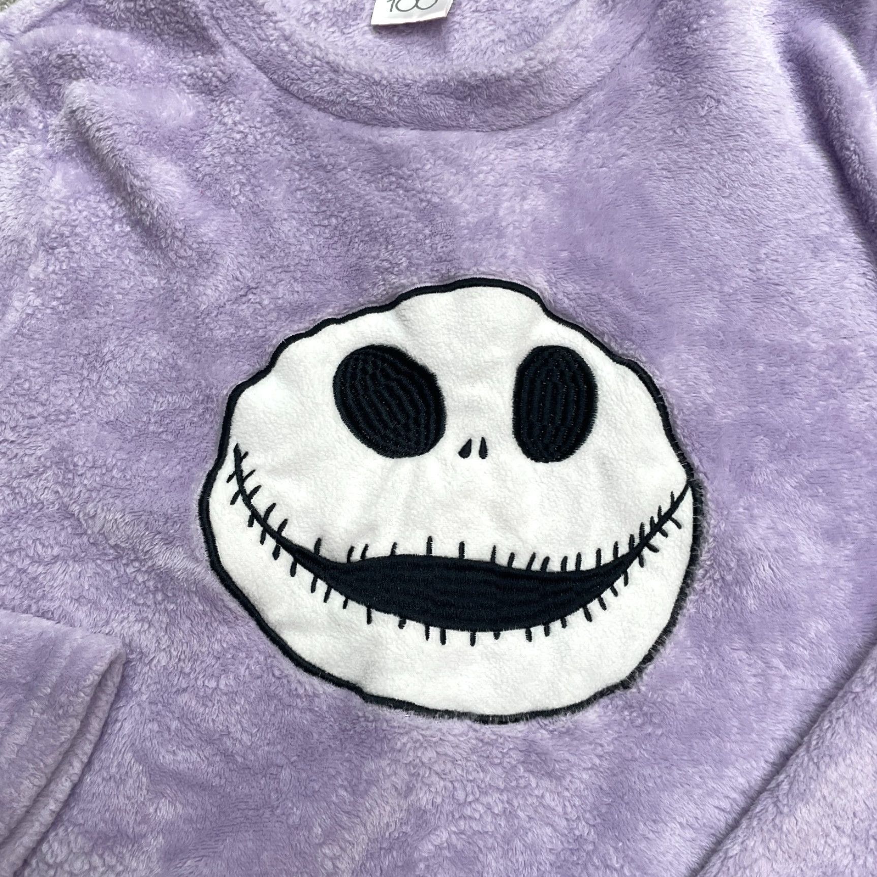 Disney Disney Nightmare Before Christmas Plush Lounge Sweatshirt Women XL Purple Casual Size XL / US 12-14 / IT 48-50 - 3 Thumbnail