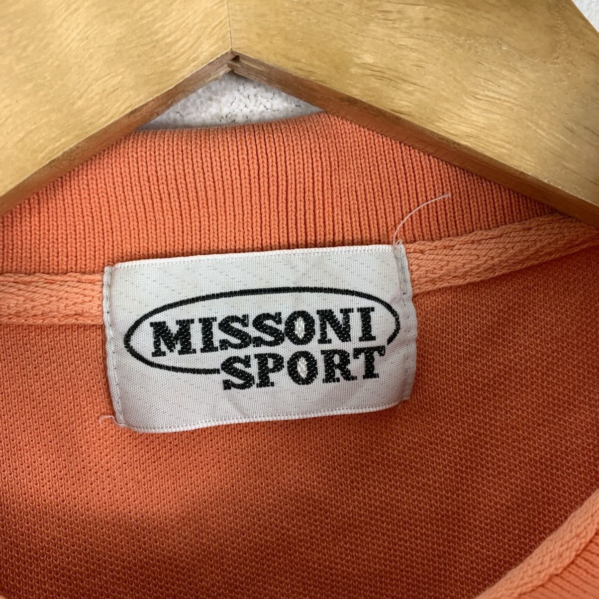 Missoni Vintage MISSONI SPORT Embroidered Logo Collar Polo Tshirt Size US S / EU 44-46 / 1 - 5 Thumbnail