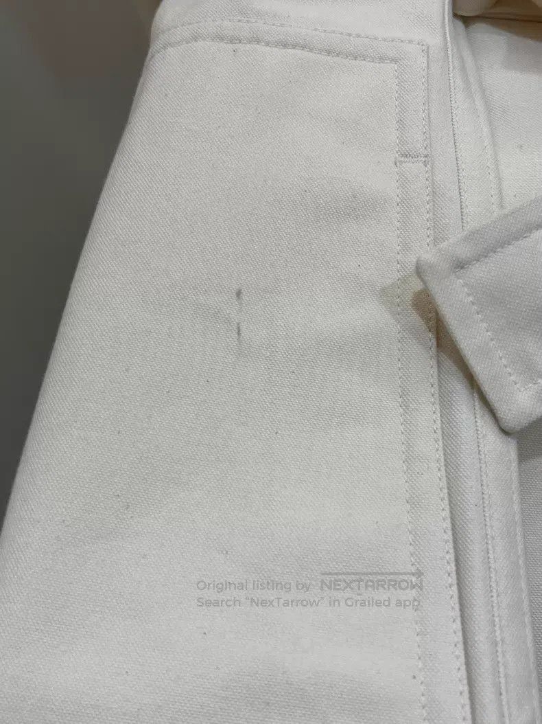 Hermes Hermes White denim jacket Size XS / US 0-2 / IT 36-38 - 9 Thumbnail