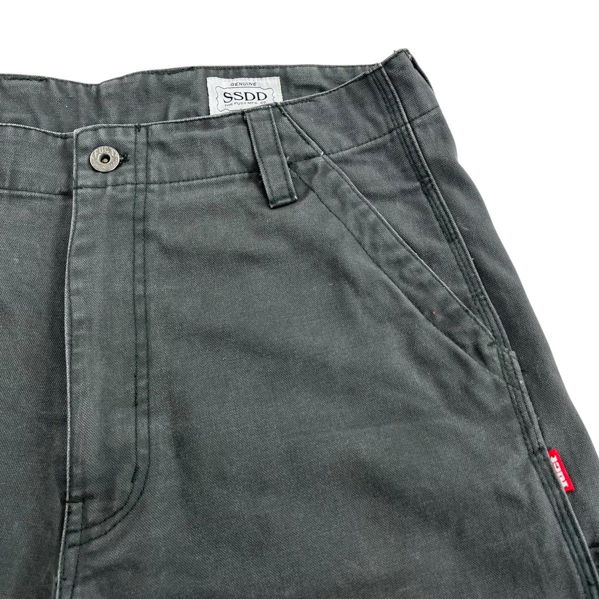 FUCT × Vintage Vintage FUCT SSDD Skateboards Carpenter Canvas Pants Size US 34 / EU 50 - 13 Thumbnail