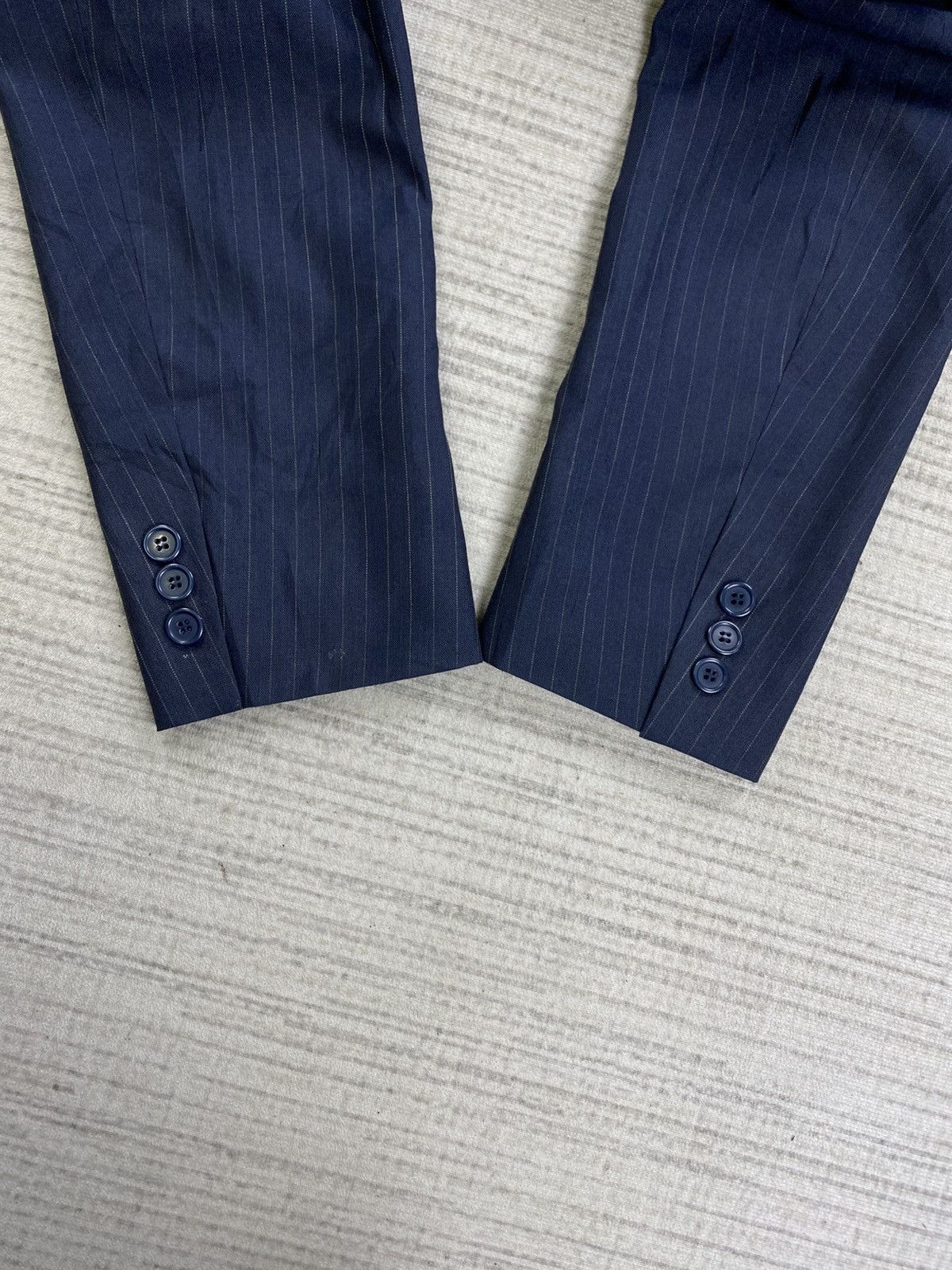 Christian Dior Monsieur × Japanese Brand Vintage Christian Dior Monsieur Striped Blazer Coat Jacket Size US M / EU 48-50 / 2 - 8 Thumbnail