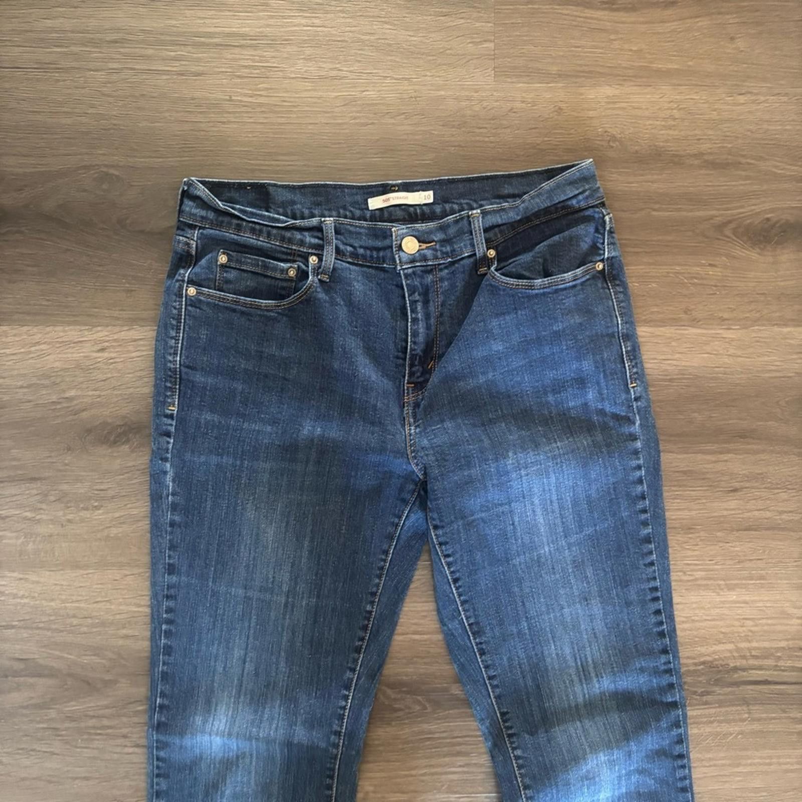 Levi's 10L Levi's Classic 505 Straight Leg Women's Jeans Size 32" / US 10 / IT 46 - 3 Thumbnail