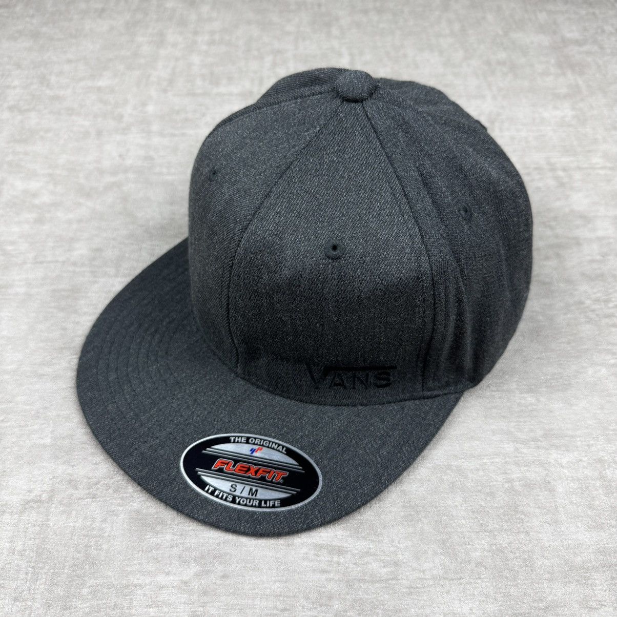 Vans Vans Grey Flexfit Cap Size ONE SIZE - 1 Thumbnail