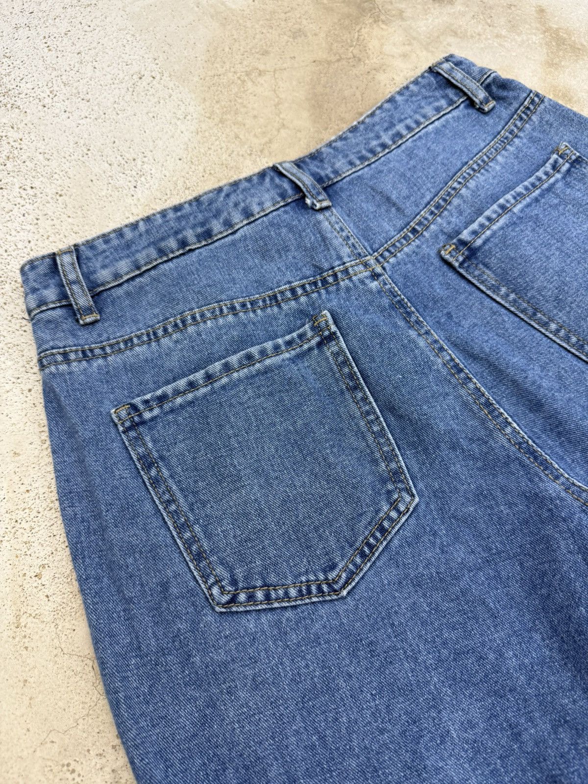 Japanese Brand Y2K Avant Garde Designer Style Street Unisex Denim Pants Size US 28 / EU 44 - 14 Thumbnail