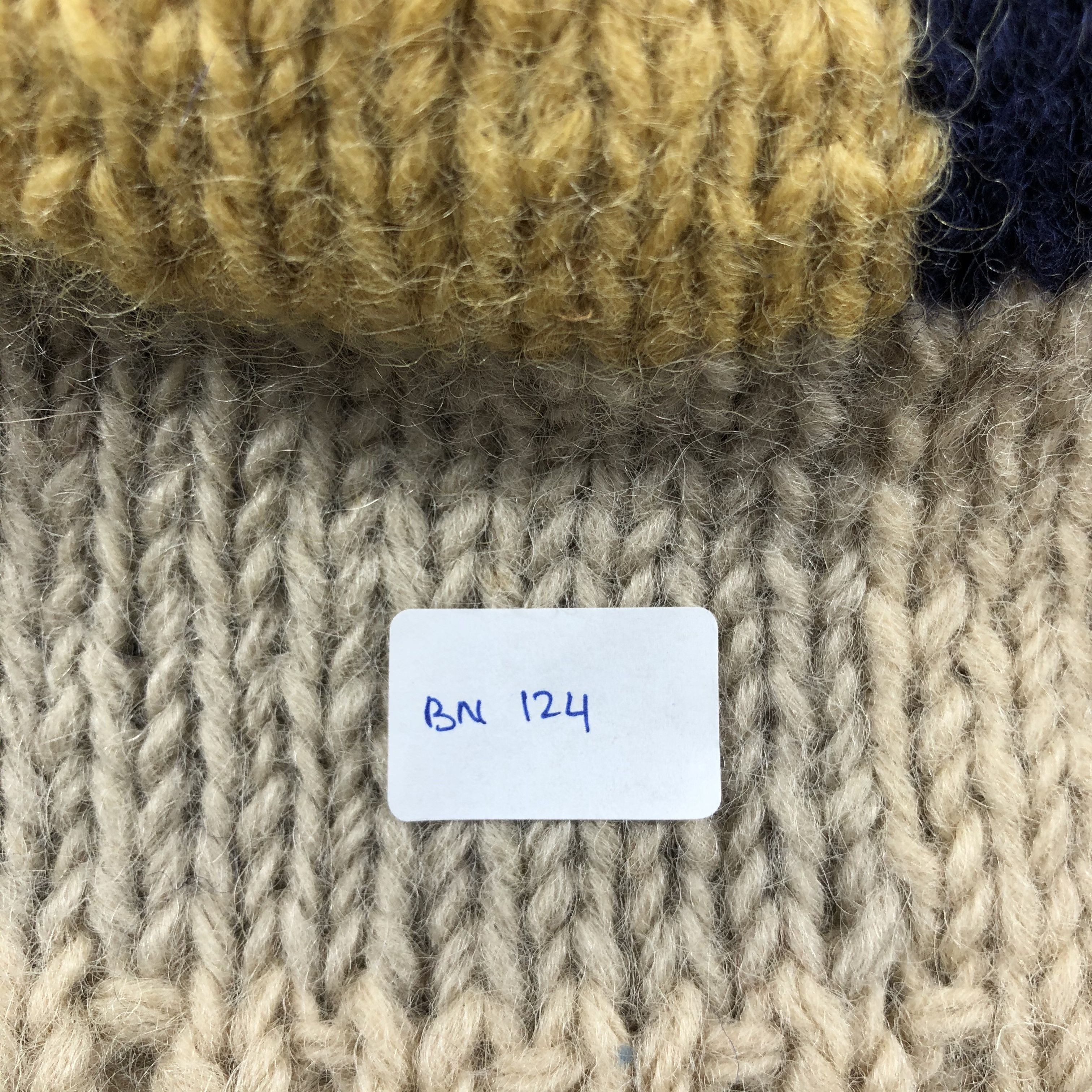 Japanese Brand Crochet Patchwork Beanie Size ONE SIZE - 4 Thumbnail