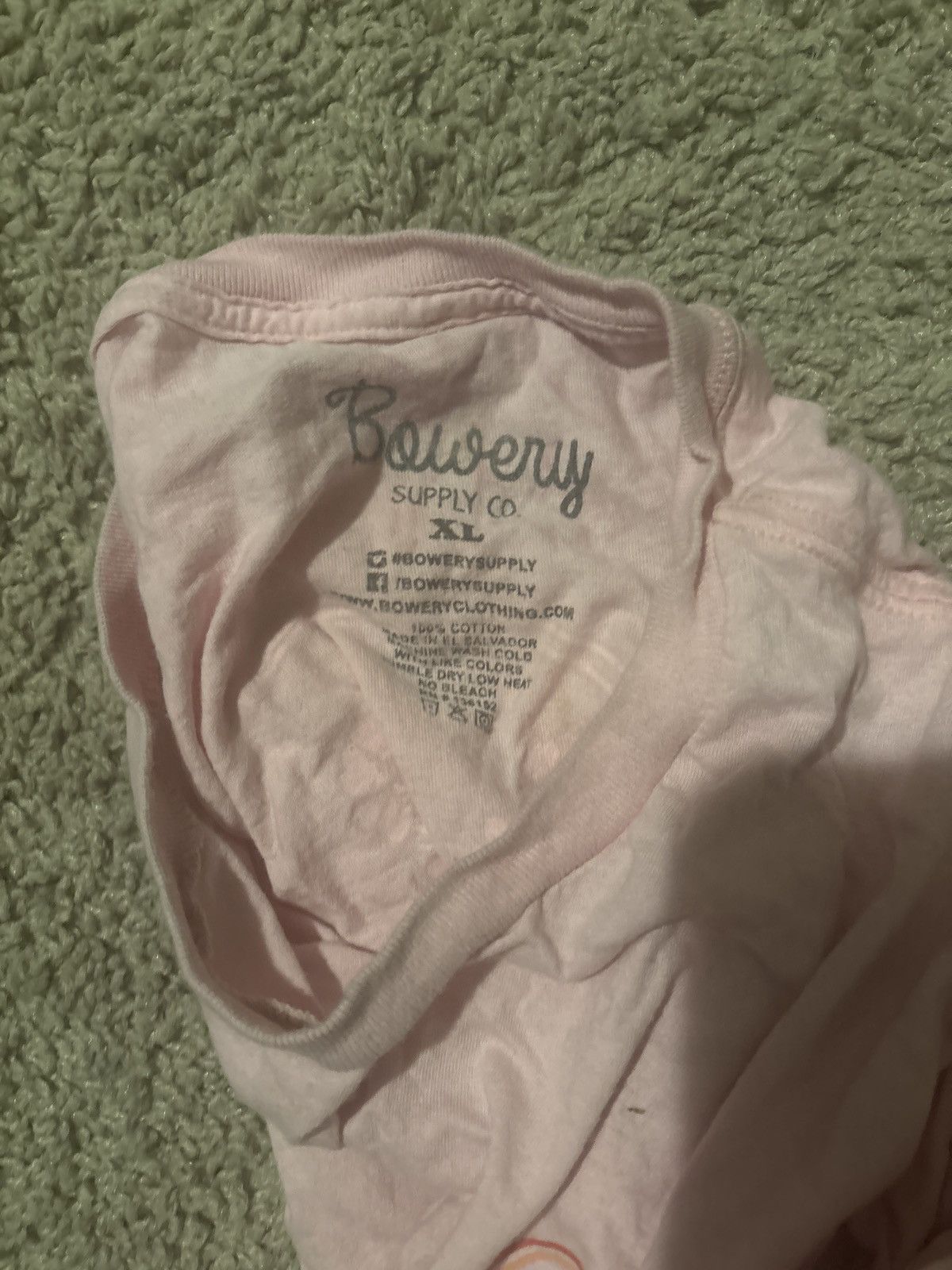 Bowery Pink Bowery T-shirt Size US XL / EU 56 / 4 - 3 Thumbnail