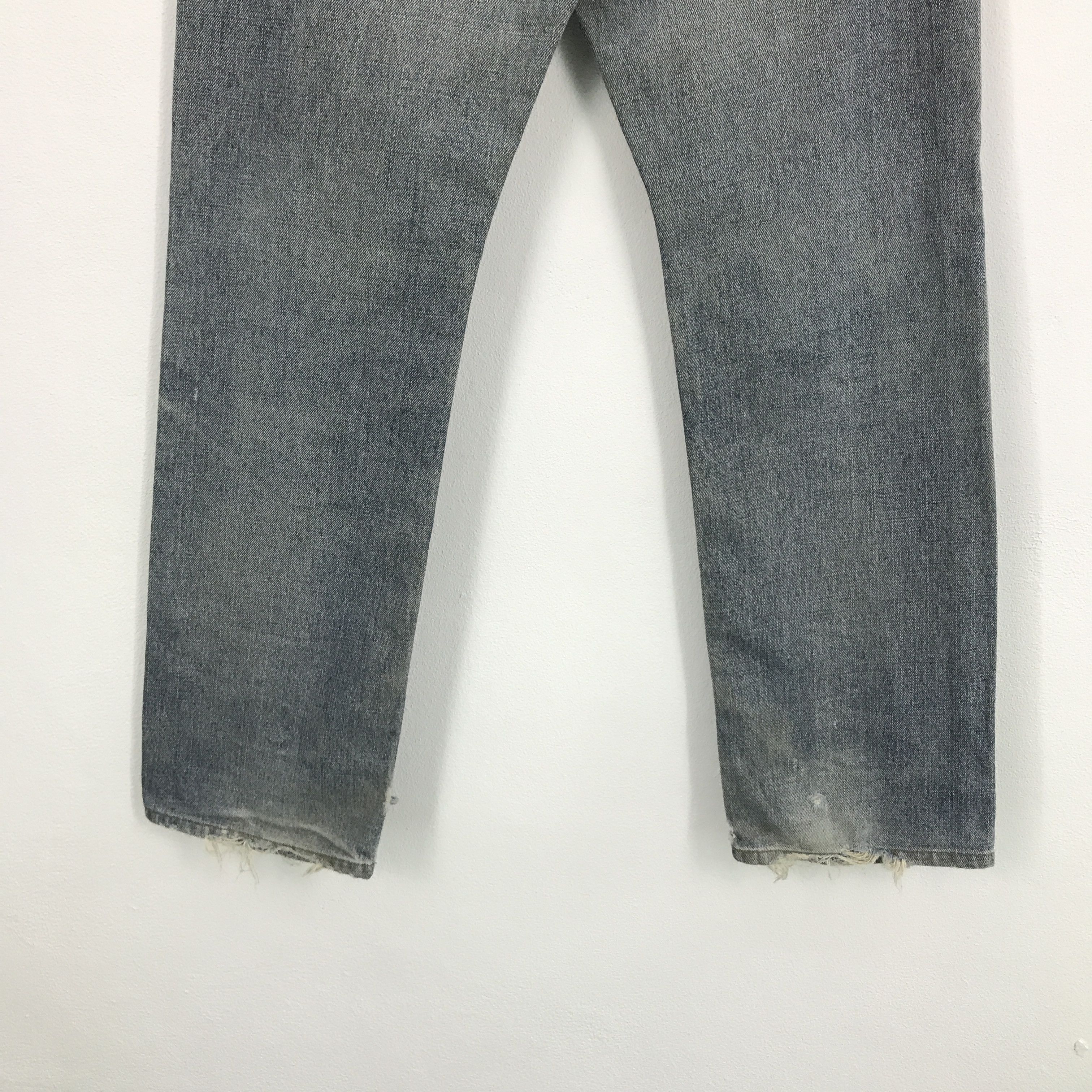 Japanese Brand bobson Brand Ripped Distressed Faded jean pants Size US 31 - 6 Thumbnail