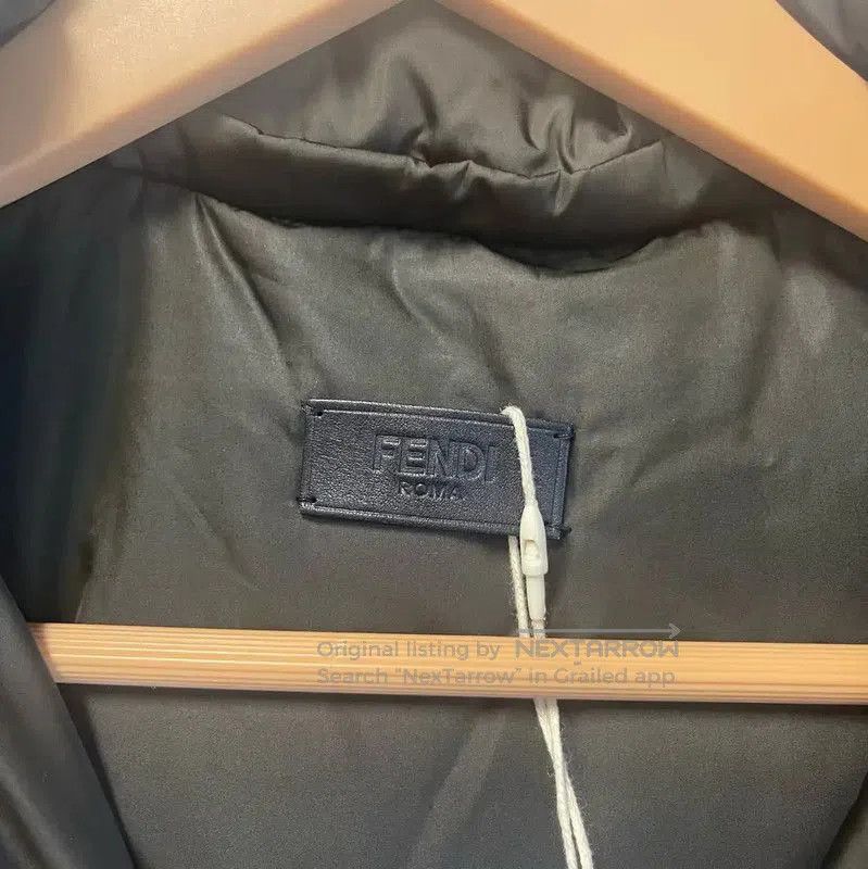 Fendi Fendi Black Men's Puffer Jacket . Size US M / EU 48-50 / 2 - 4 Thumbnail