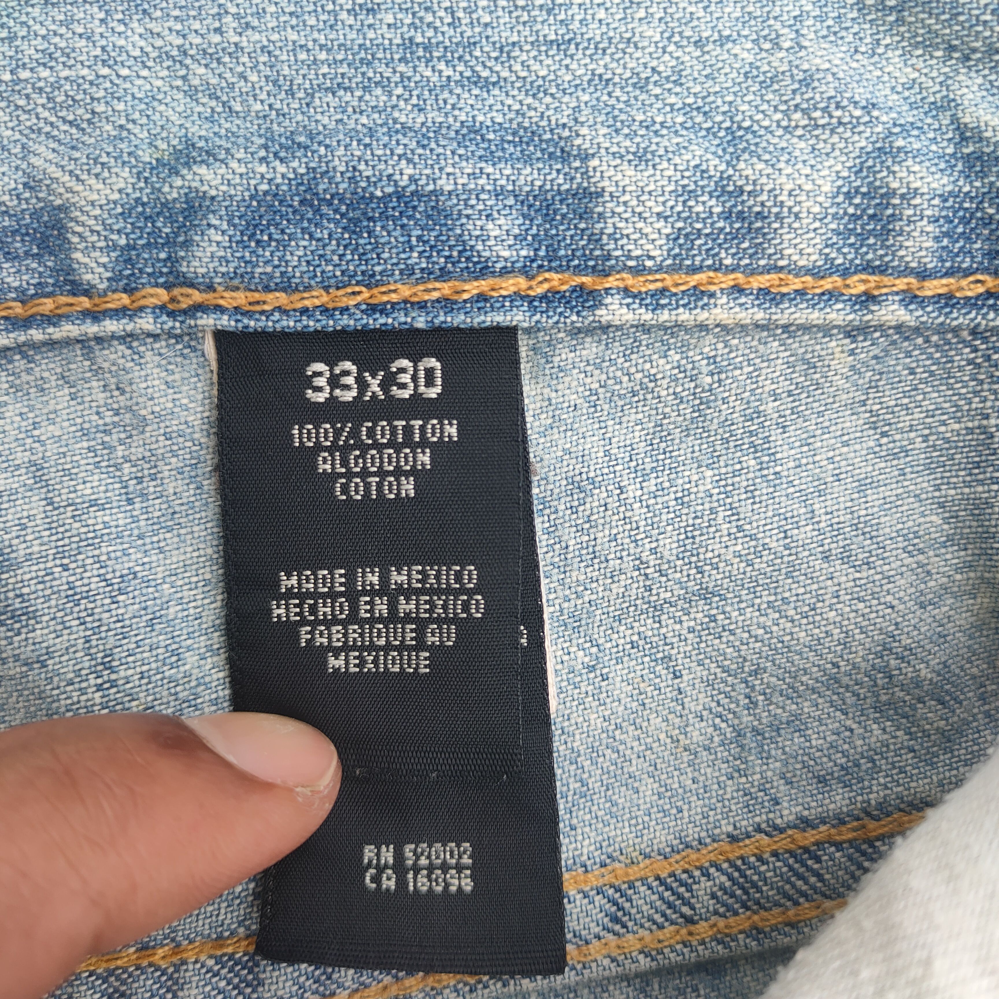 Black Label × Jean × Liz Claiborne VINTAGE CLAIBORNE FADED JEANS DENIM PANTS Size US 36 / EU 52 - 10 Thumbnail