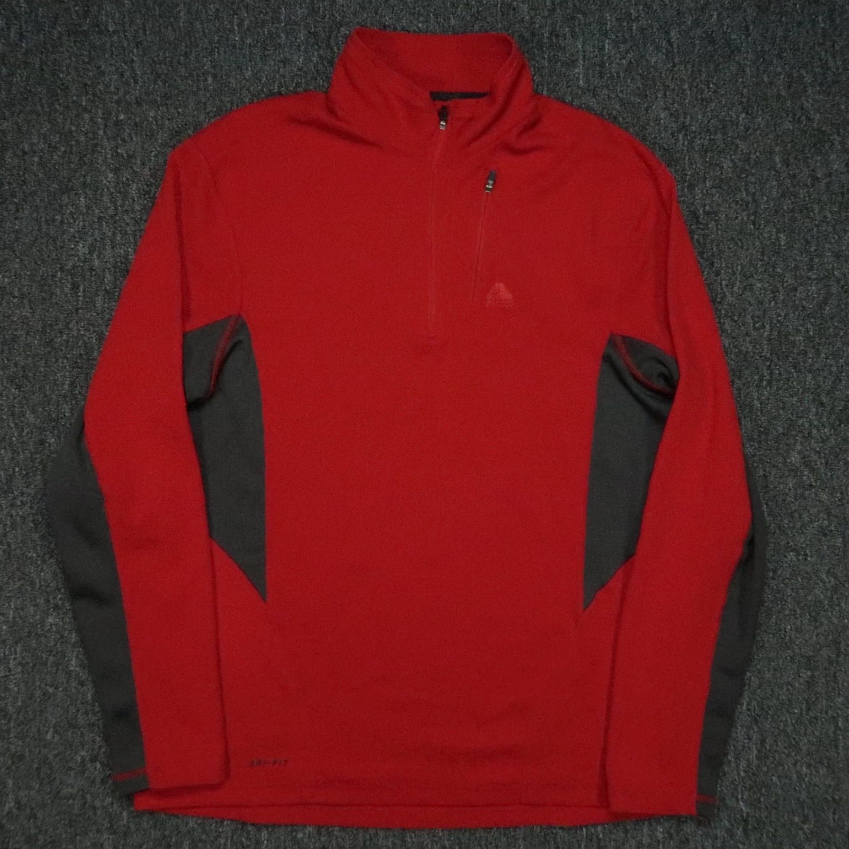 Nike Nike Pullover Mens Large Red ACG Dri-Fit Fleece 1/4 Zip Long Sleeve Shirt Size US L / EU 52-54 / 3 - 2 Thumbnail