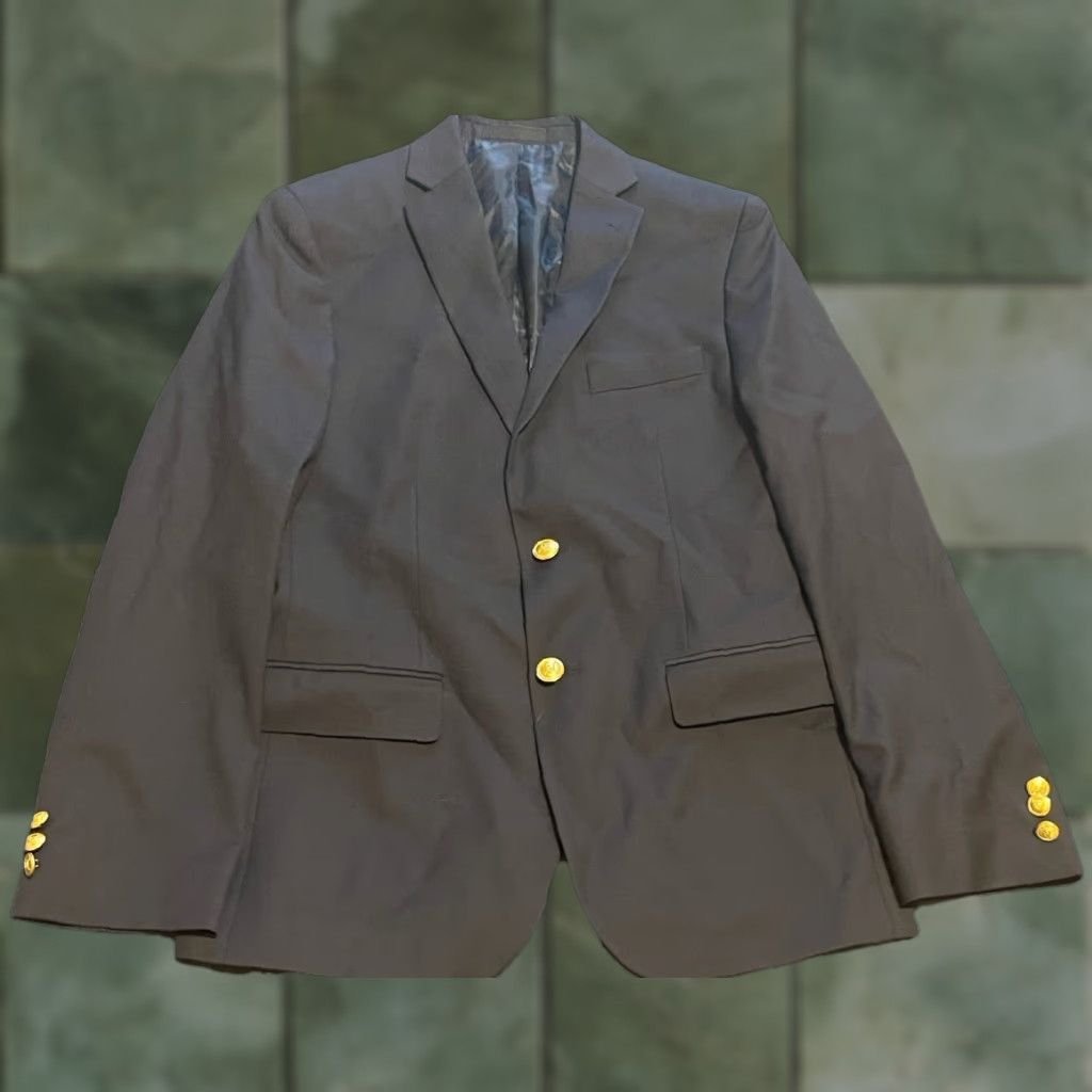 Ralph Lauren LAUREN RALPH LAUREN Black Label Blazer Navy Blue Sz 16R 2 Gold Button NWOT Size XXL / US 16-18 / IT 52-54 - 1 Thumbnail