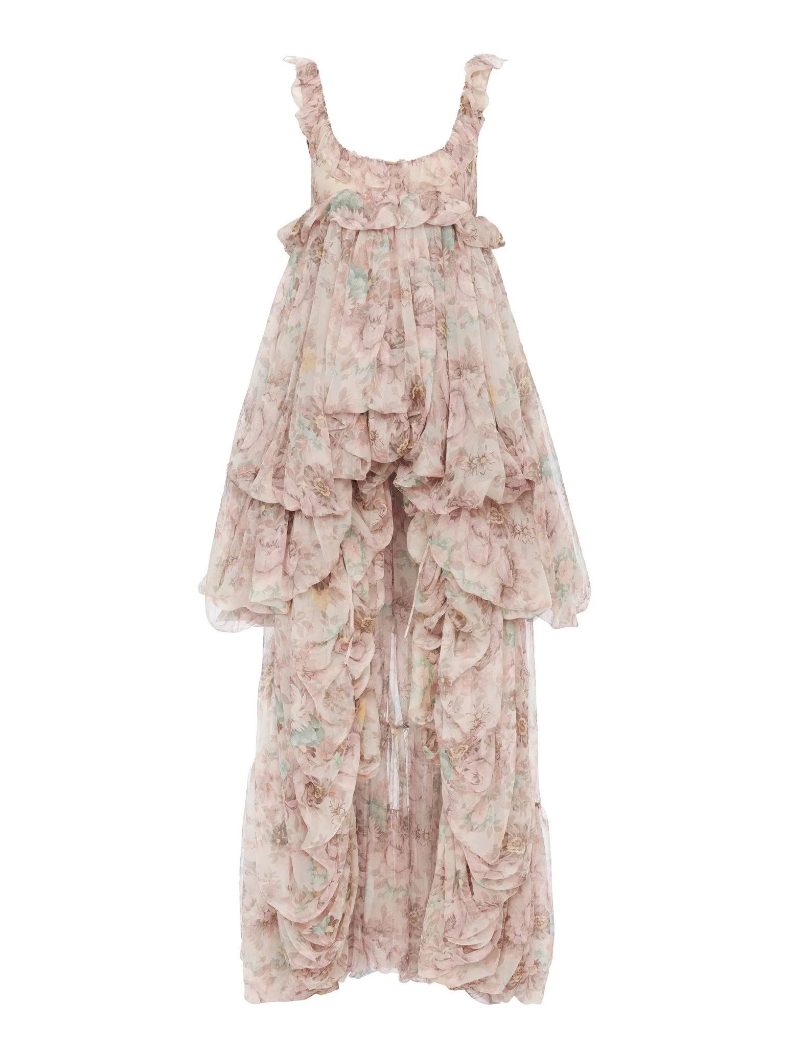Chloe o1loc1c10226 Maxi Dress in Multicolor Size S / US 4 / IT 40 - 1 Thumbnail