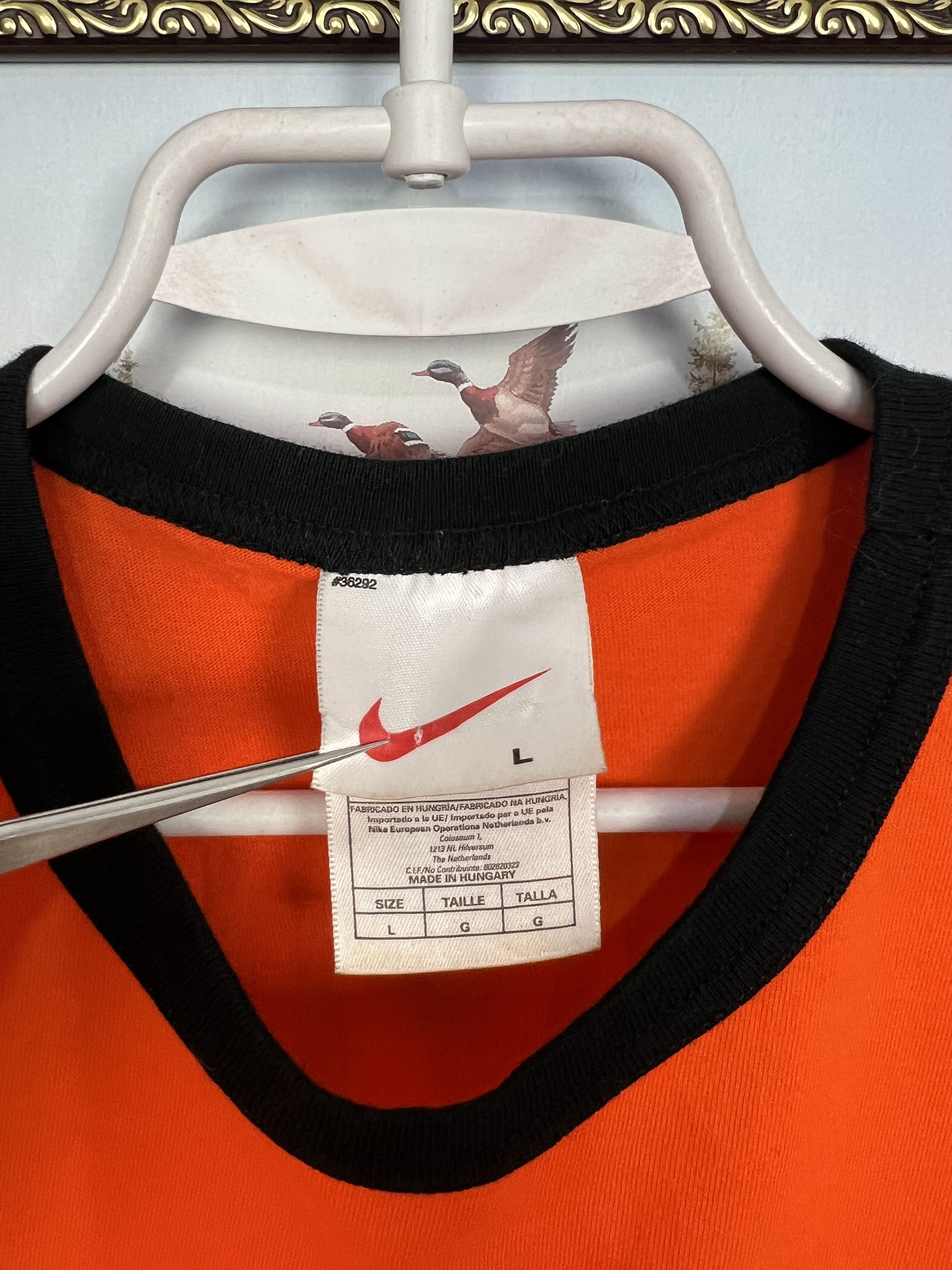 Nike Vintage Nike Netherlands Holland Football #8 Davids Vest Tee Size US L / EU 52-54 / 3 - 6 Thumbnail