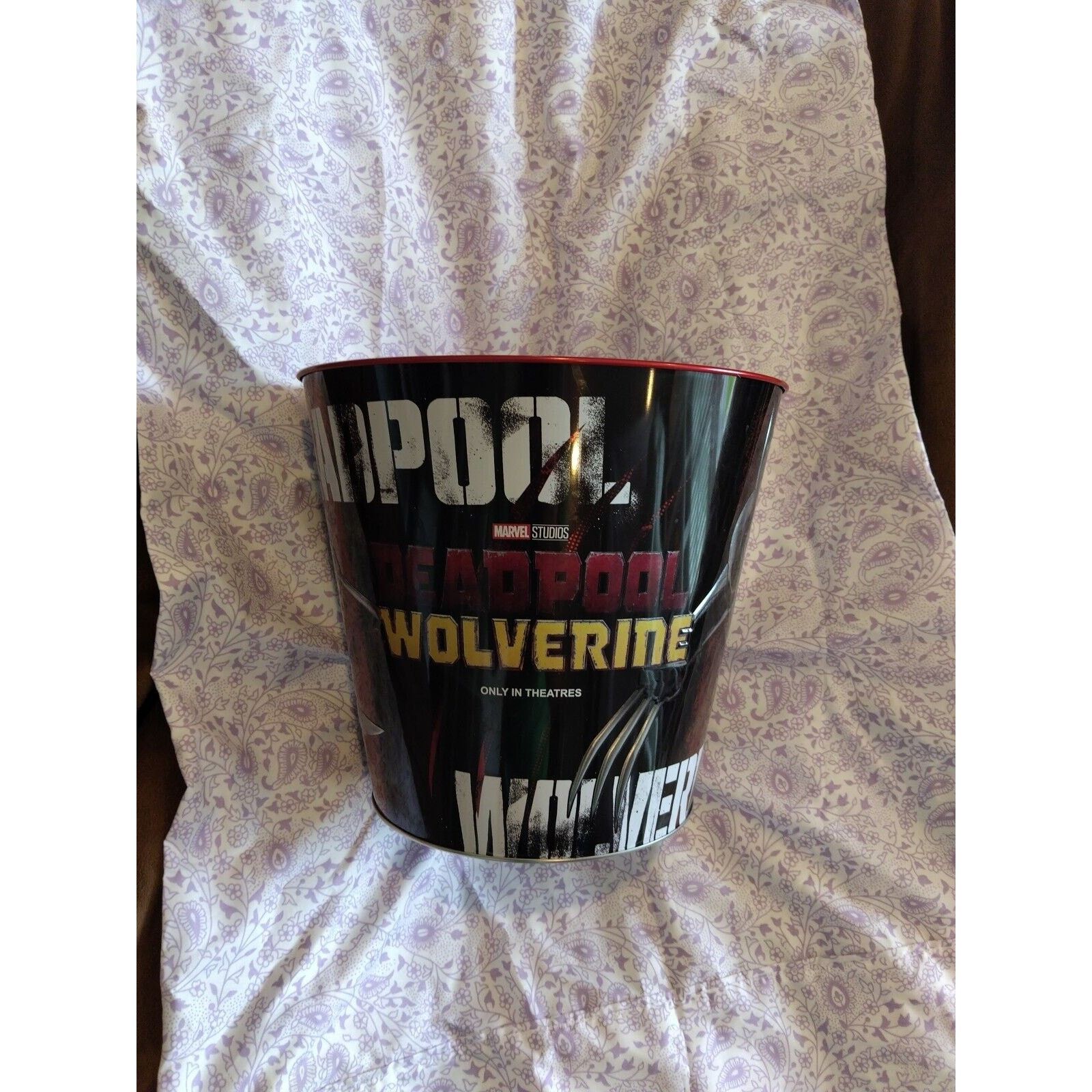 Other RARE Deadpool &Wolverine COLLECTIBLE Metal 230oz Popcorn Tin Size ONE SIZE - 2 Thumbnail