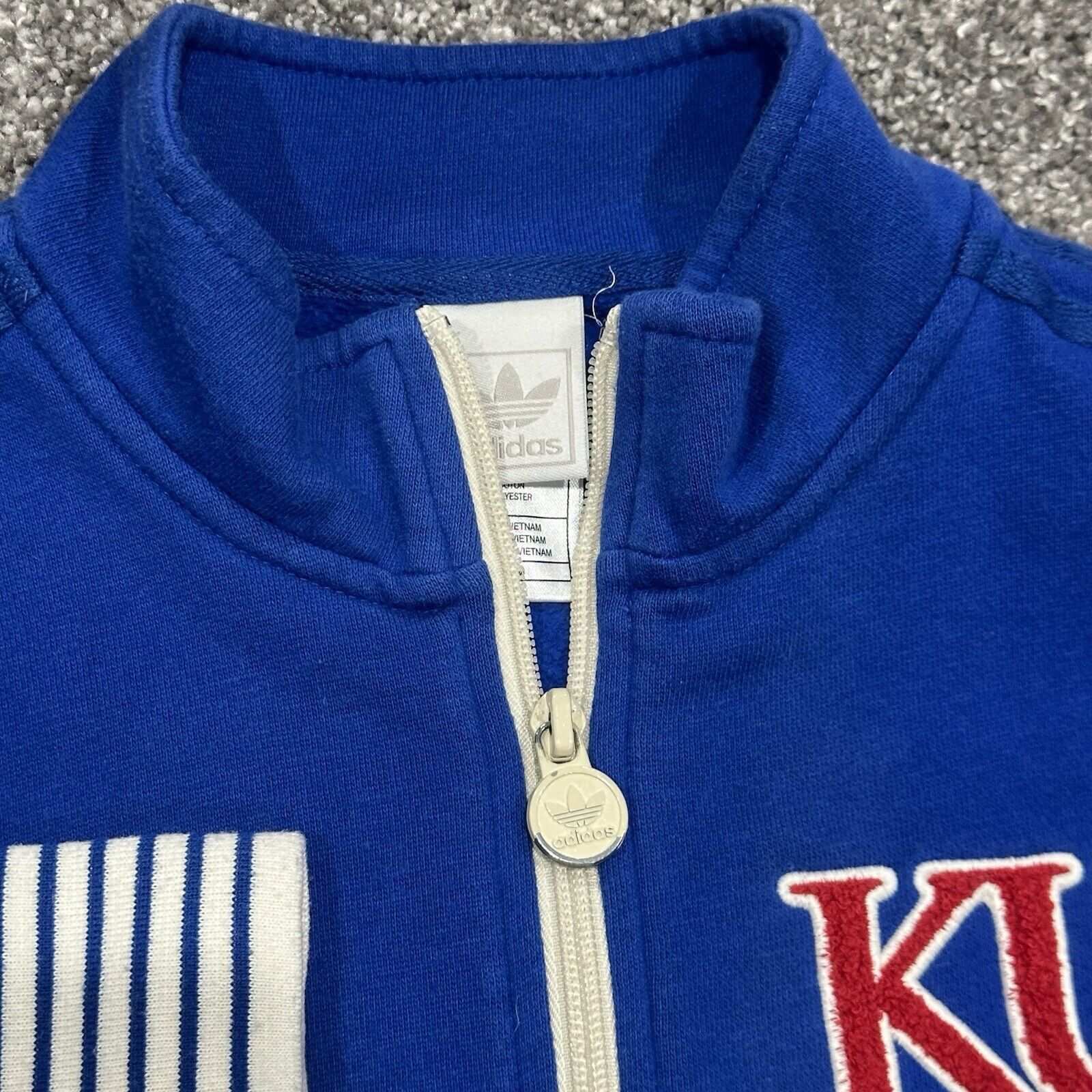 Adidas Adidas Kansas Jayhawks Fill Zip Blue Jacket Logo Size M Size M / US 6-8 / IT 42-44 - 11 Thumbnail