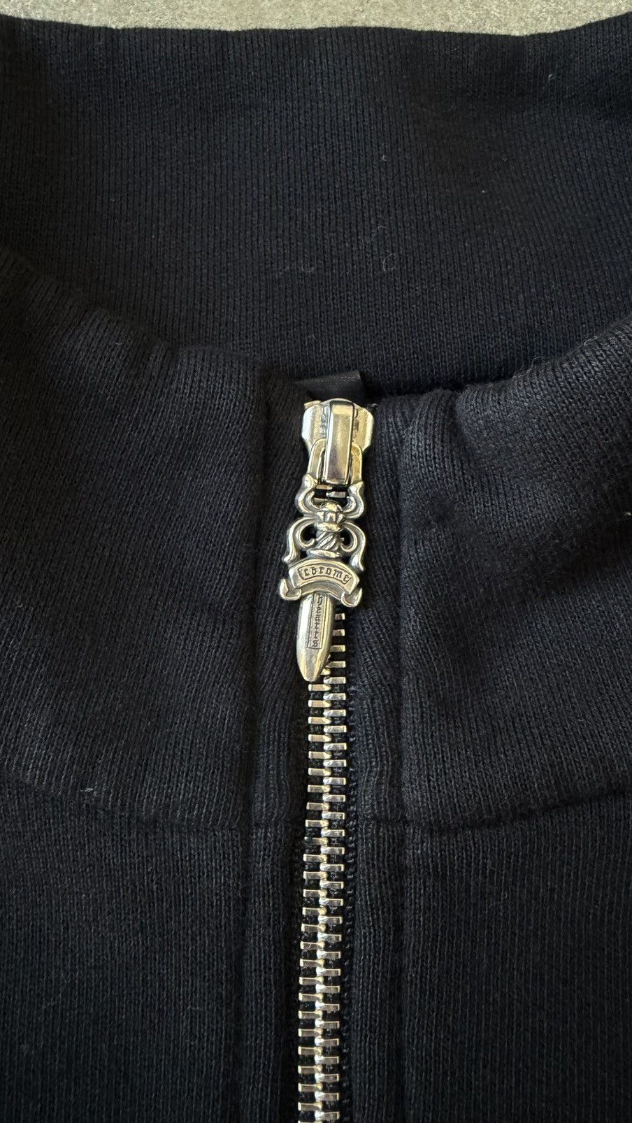 Chrome Hearts RARE!Chrome Hearts Cross Patch Quarter Zip Sweatshirt Size US M / EU 48-50 / 2 - 6 Thumbnail