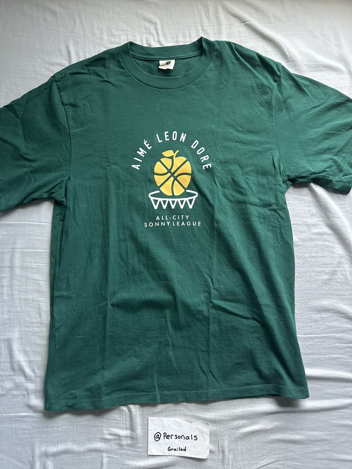 Aime Leon Dore × New Balance ALD x New Balance Tee Large Size US L / EU 52-54 / 3 - 1 Thumbnail