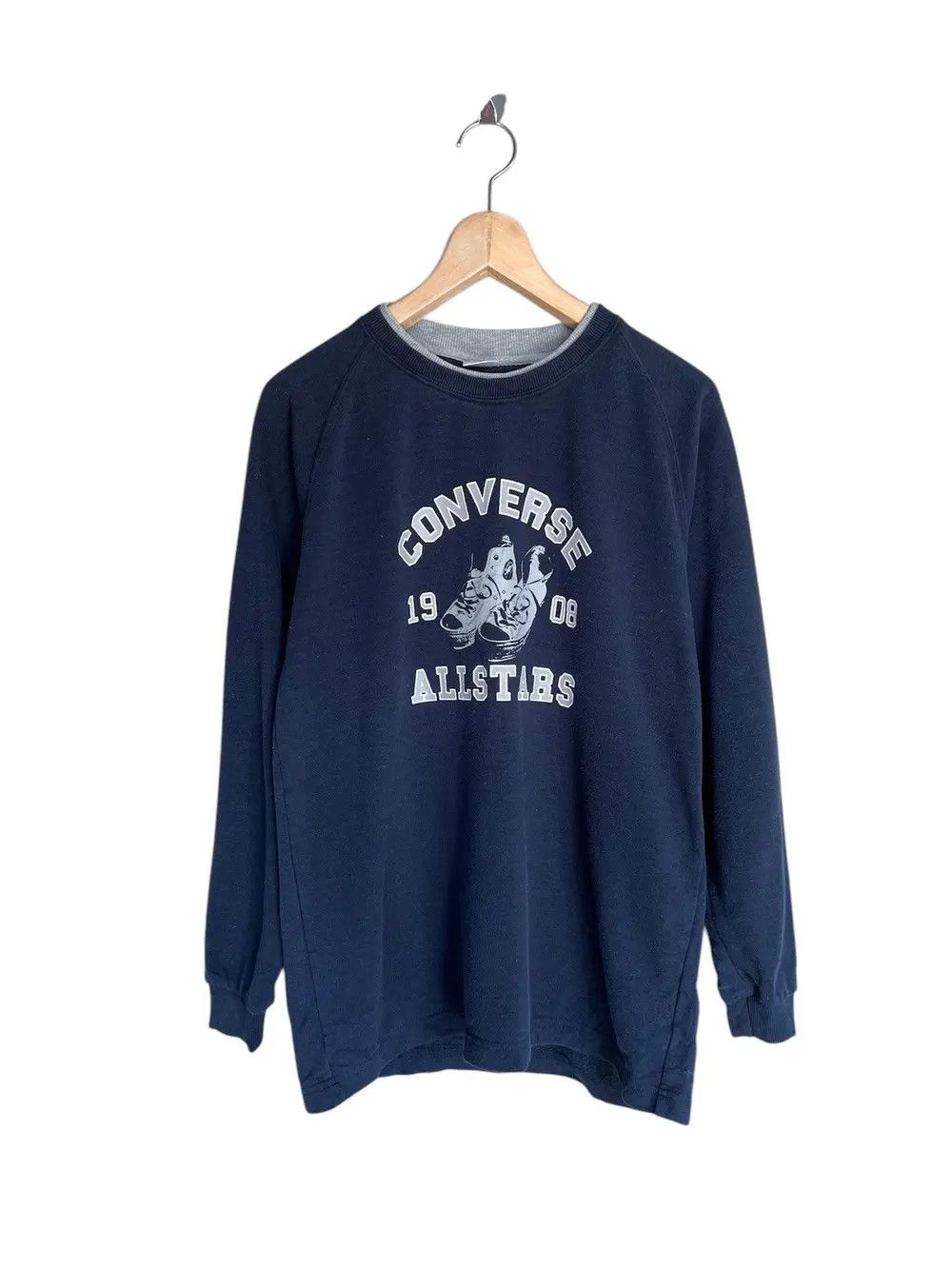 Converse Vintage Converse Spell Out Sweatshirt Size US M / EU 48-50 / 2 - 1 Thumbnail