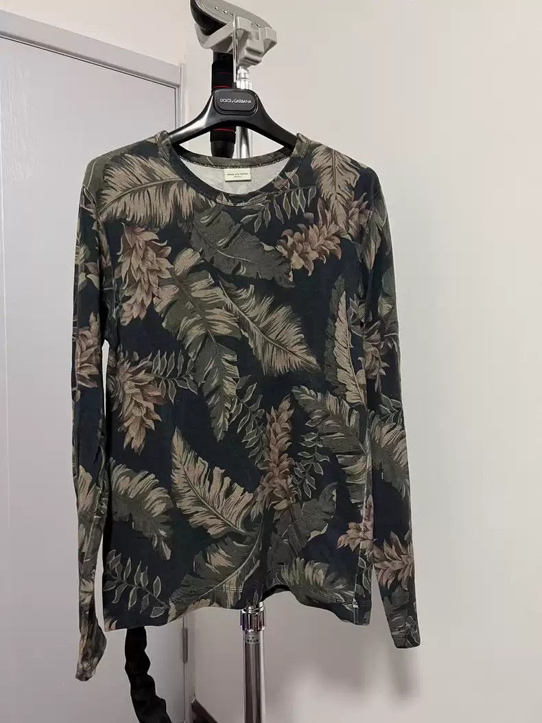 Authentic Dries top Van Noten Tropical Floral T-Shirt Size Small