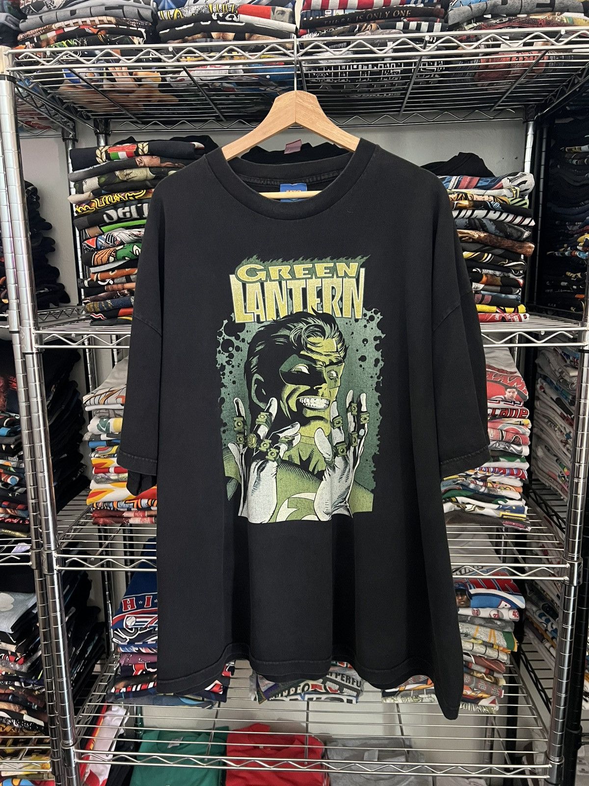 DC Comics 2009 Green Lantern Justice League Tee 3XL Size US XXL / EU 58 / 5 - 1 Thumbnail