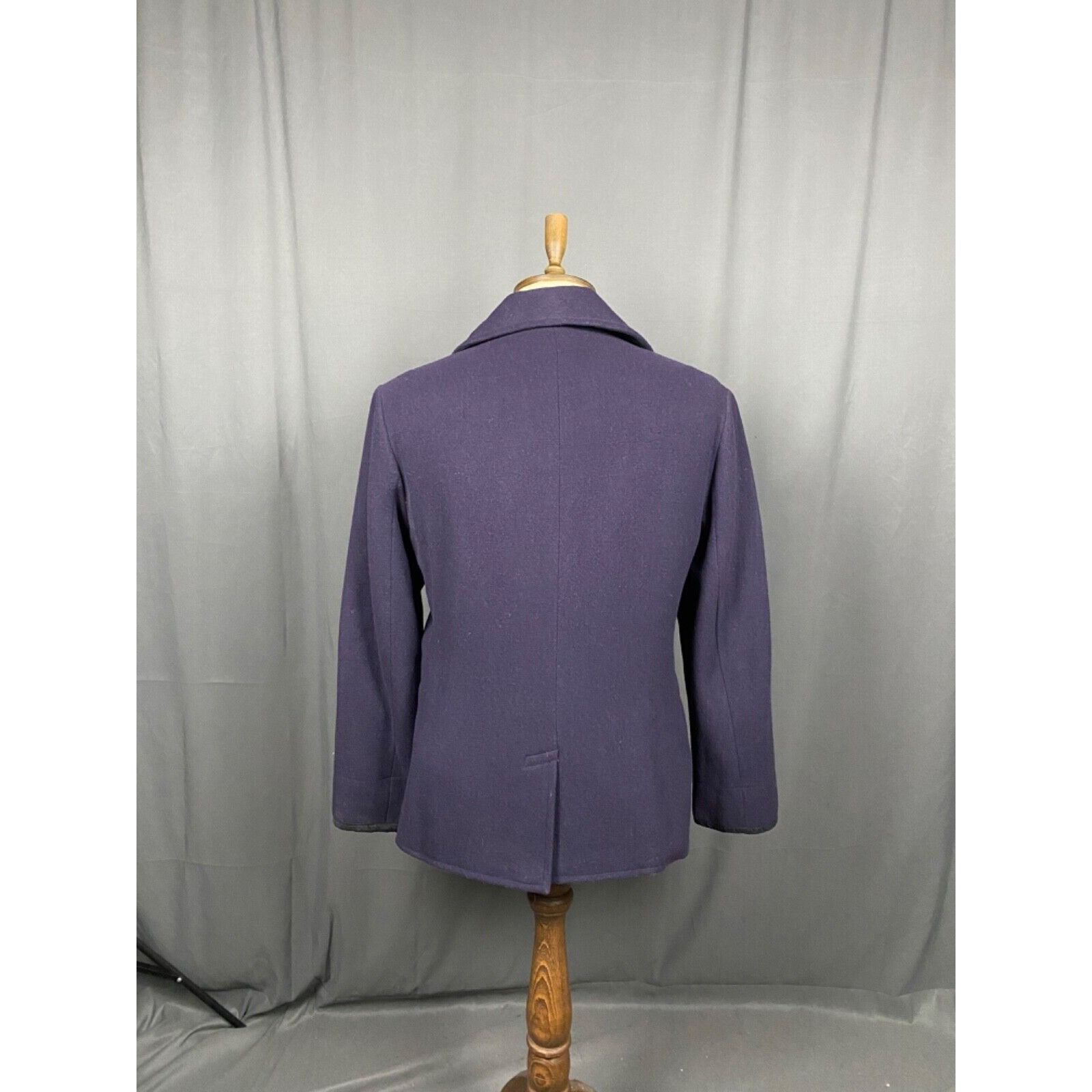 Denim & Supply Ralph Lauren Ralph Lauren Denim&Supply Men's Blue Wool Double Breasted Pe Size US L / EU 52-54 / 3 - 7 Thumbnail