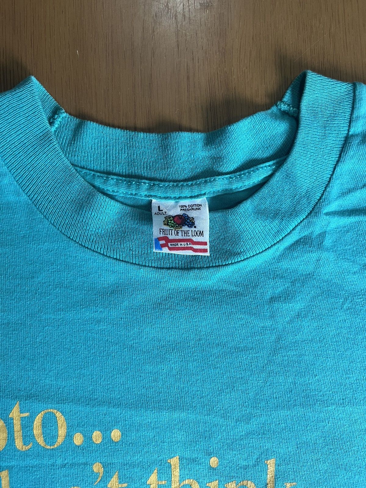 Vintage Vintage TO TO I don’t think we’re in Kansas anymore 90’s tee Size US L / EU 52-54 / 3 - 4 Thumbnail