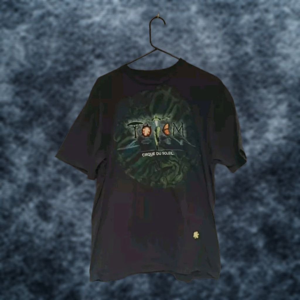 Vintage Cirque du Soleil Totem T-Shirt XL Men Green Short Sleeve Modern 2000s Size US XL / EU 56 / 4 - 1 Thumbnail